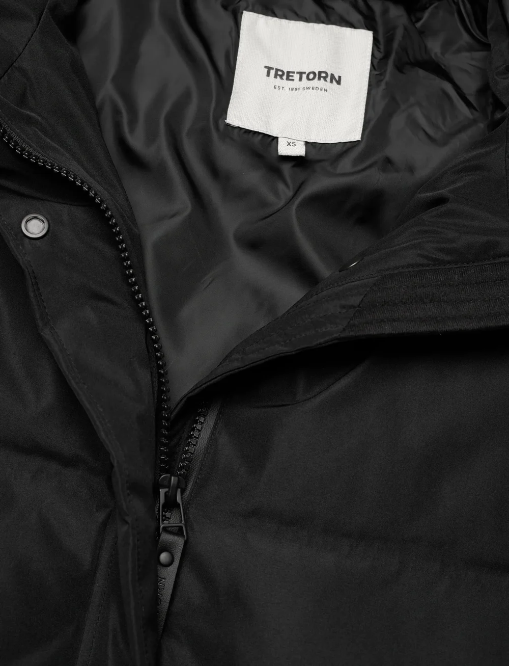 Tretorn - HILL PUFFER PARKA - parka yfirhafnir - 059/black - 2