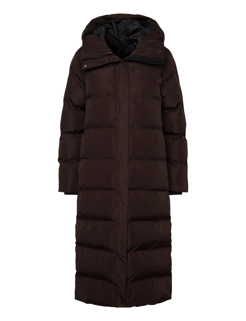 Tretorn - HILL PUFFER PARKA - vinterjakker - 624/dark chocolate - 1