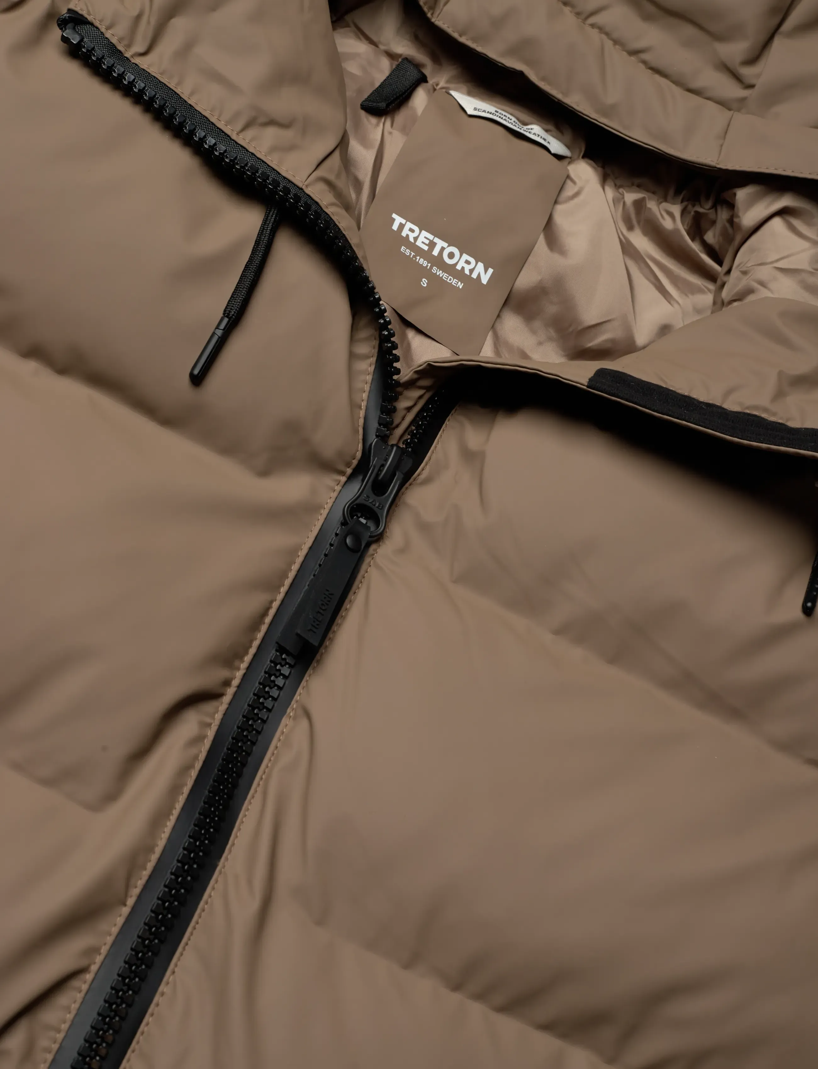 Tretorn - IVY PUFFER COAT - 618/shitake - 2