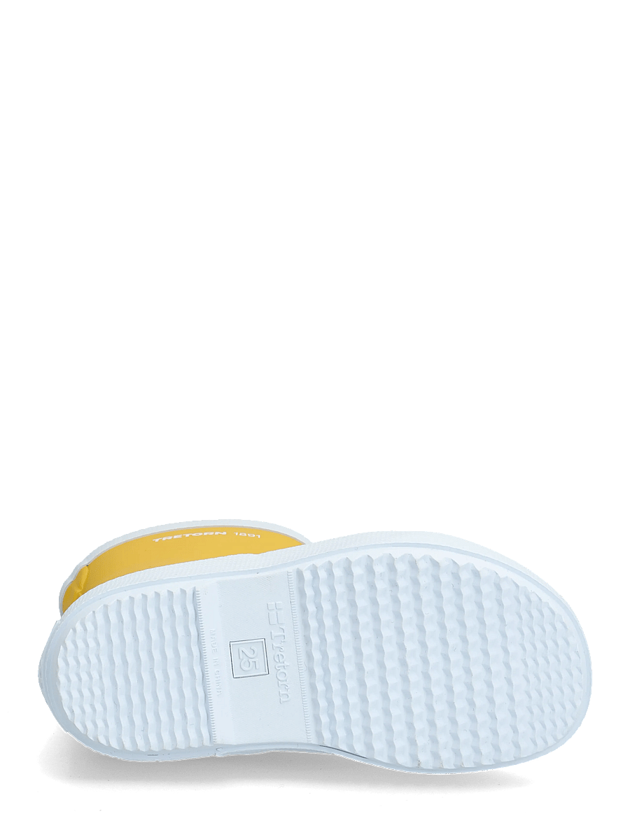 Tretorn - WINGS KIDS - gefütterte gummistiefel - 204/spectra yellow - 4