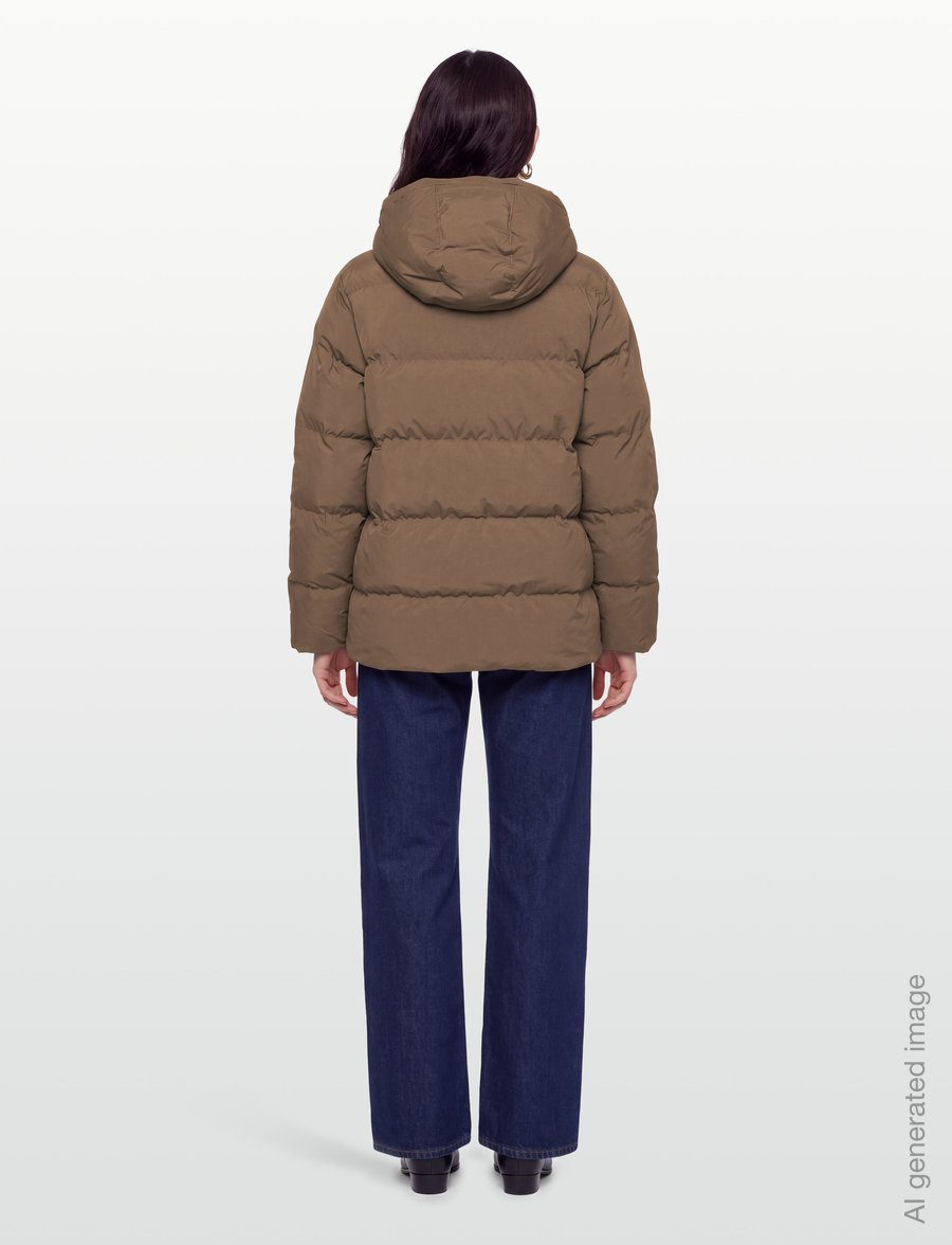 Tretorn - ARCTIC PUFFER JACKET W - winterjacken - 636/chocolate chip - 4