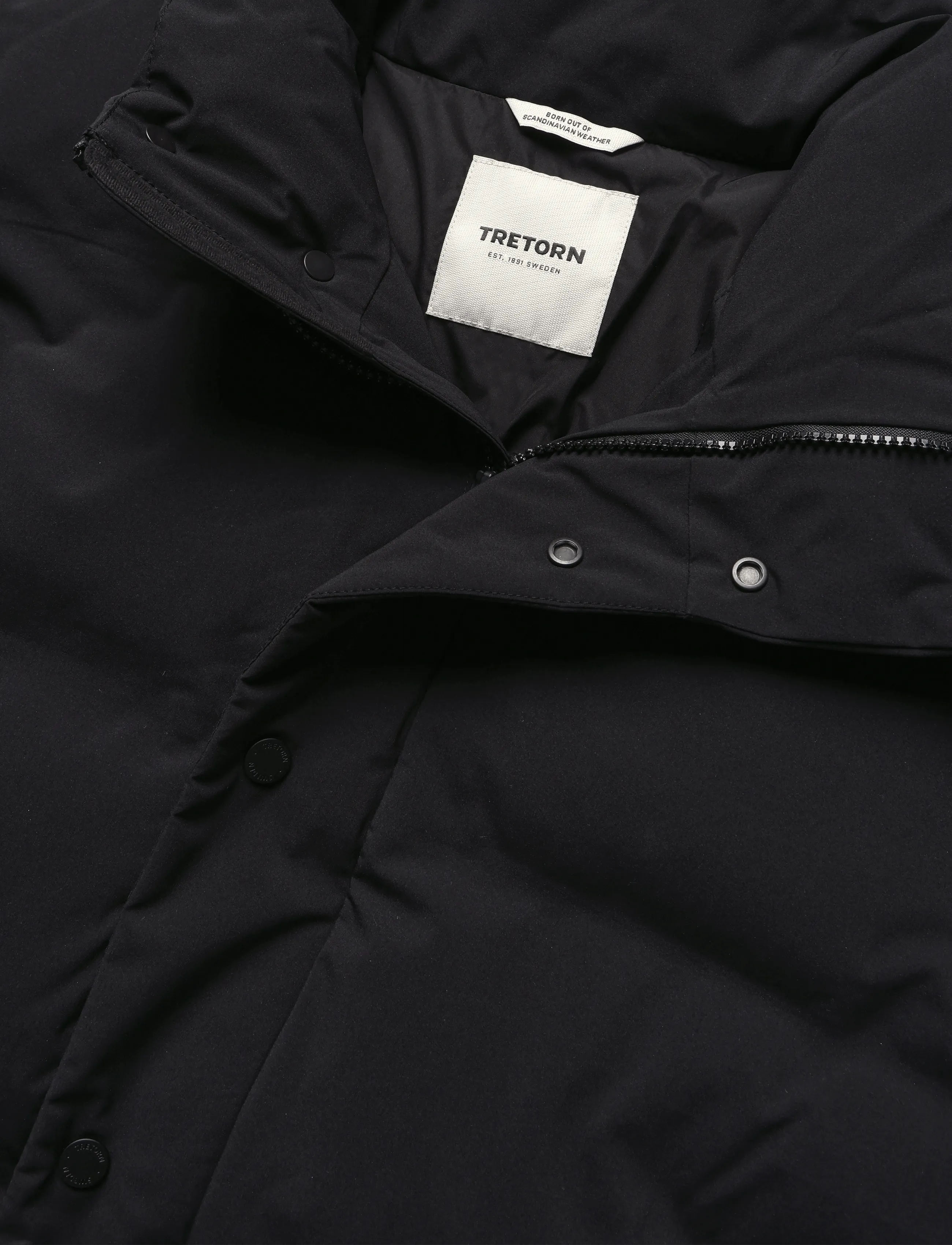 Tretorn - BRICK PUFFER JACKET - 059/black - 2