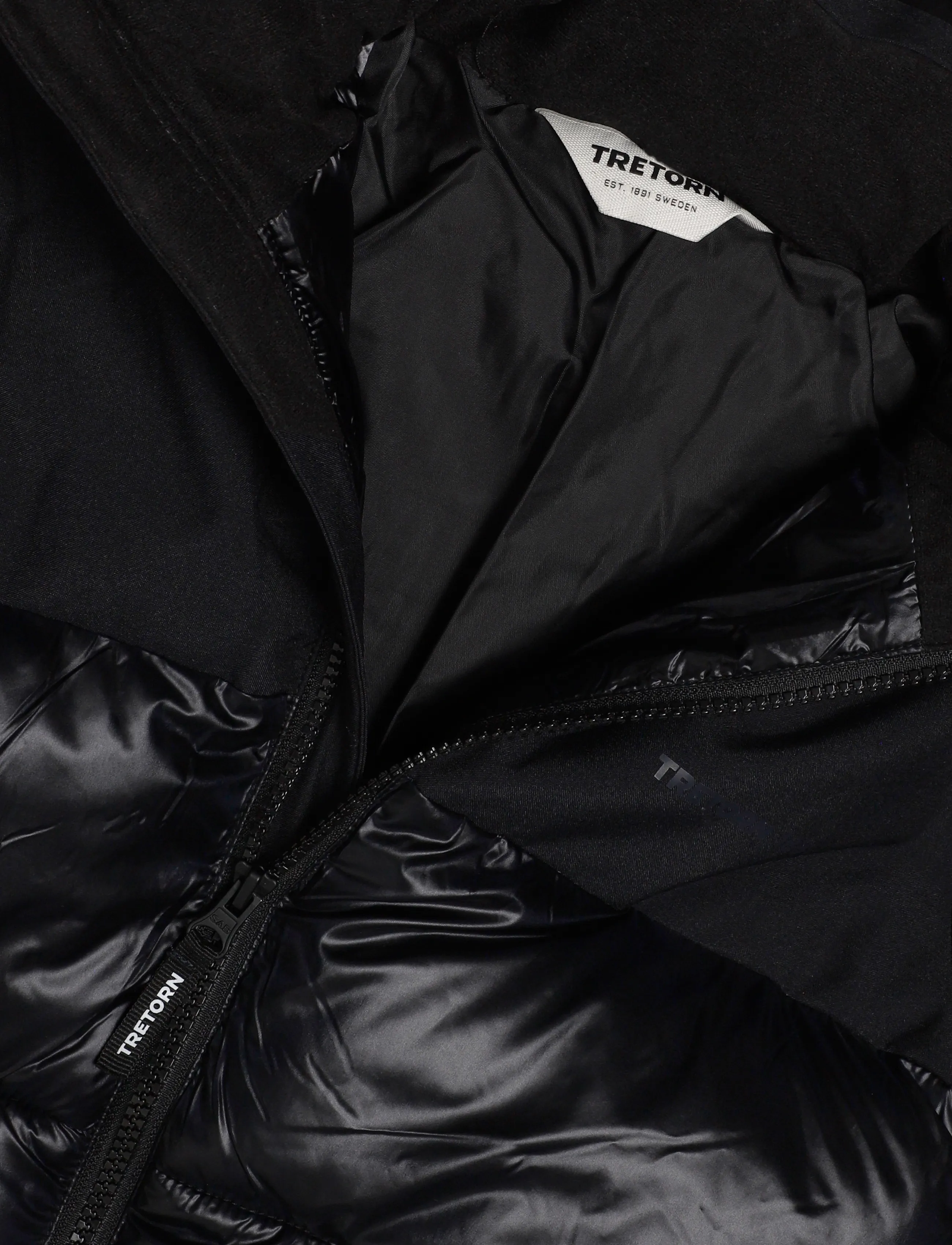 Tretorn - FLAKE PUFFER JACKET - isolerede jakker - 059/black - 2