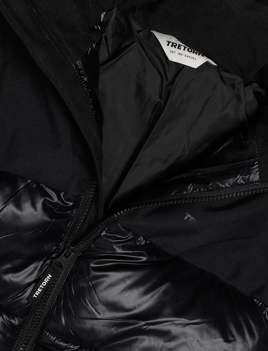 Tretorn - FLAKE PUFFER JACKET - isolerede jakker - 059/black - 2