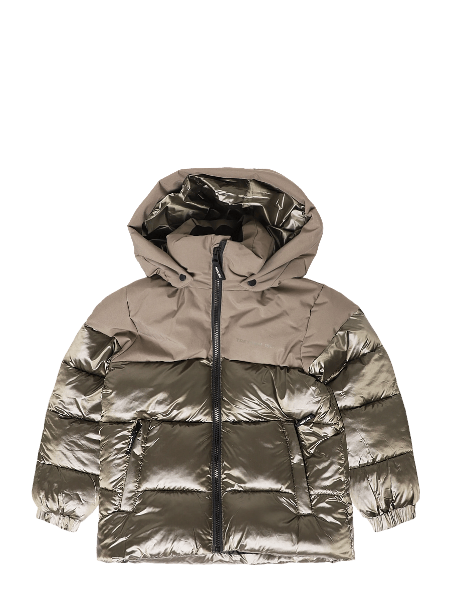 Tretorn - FLAKE PUFFER JACKET - isolerede jakker - 533/smokey olive - 0