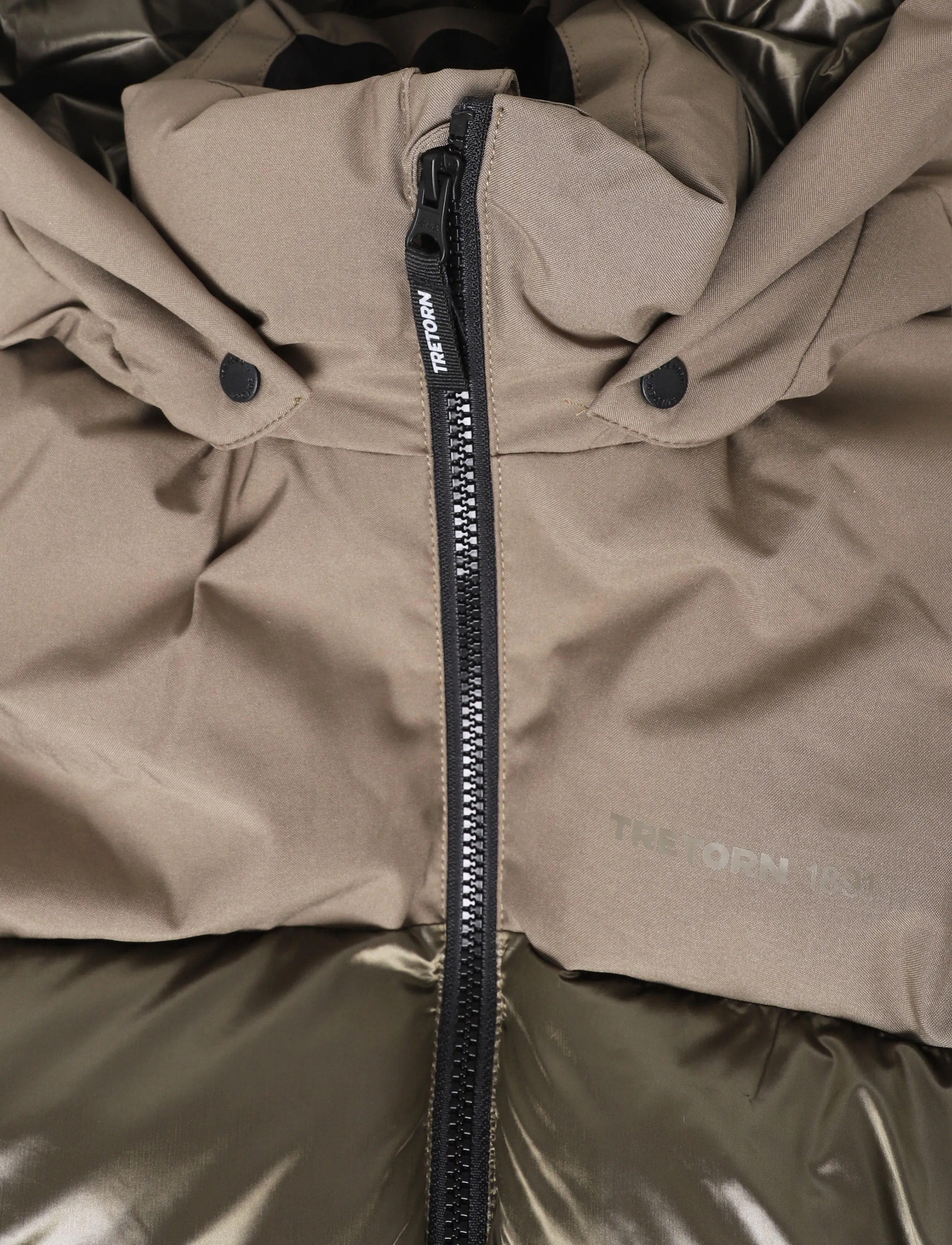 Tretorn - FLAKE PUFFER JACKET - isolerede jakker - 533/smokey olive - 2