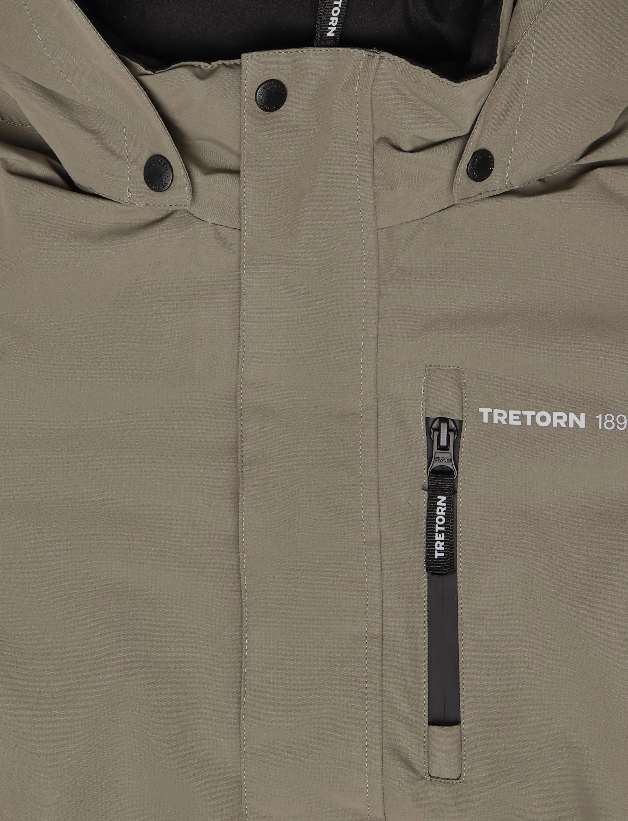 Tretorn - FROST INSULATED SHELL JACKET - skidjackor - 533/smokey olive - 2