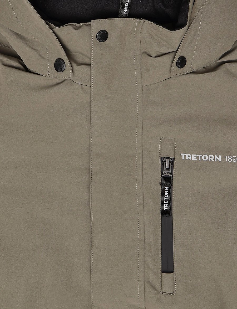 Tretorn - FROST INSULATED SHELL JACKET - skidjackor - 533/smokey olive - 2