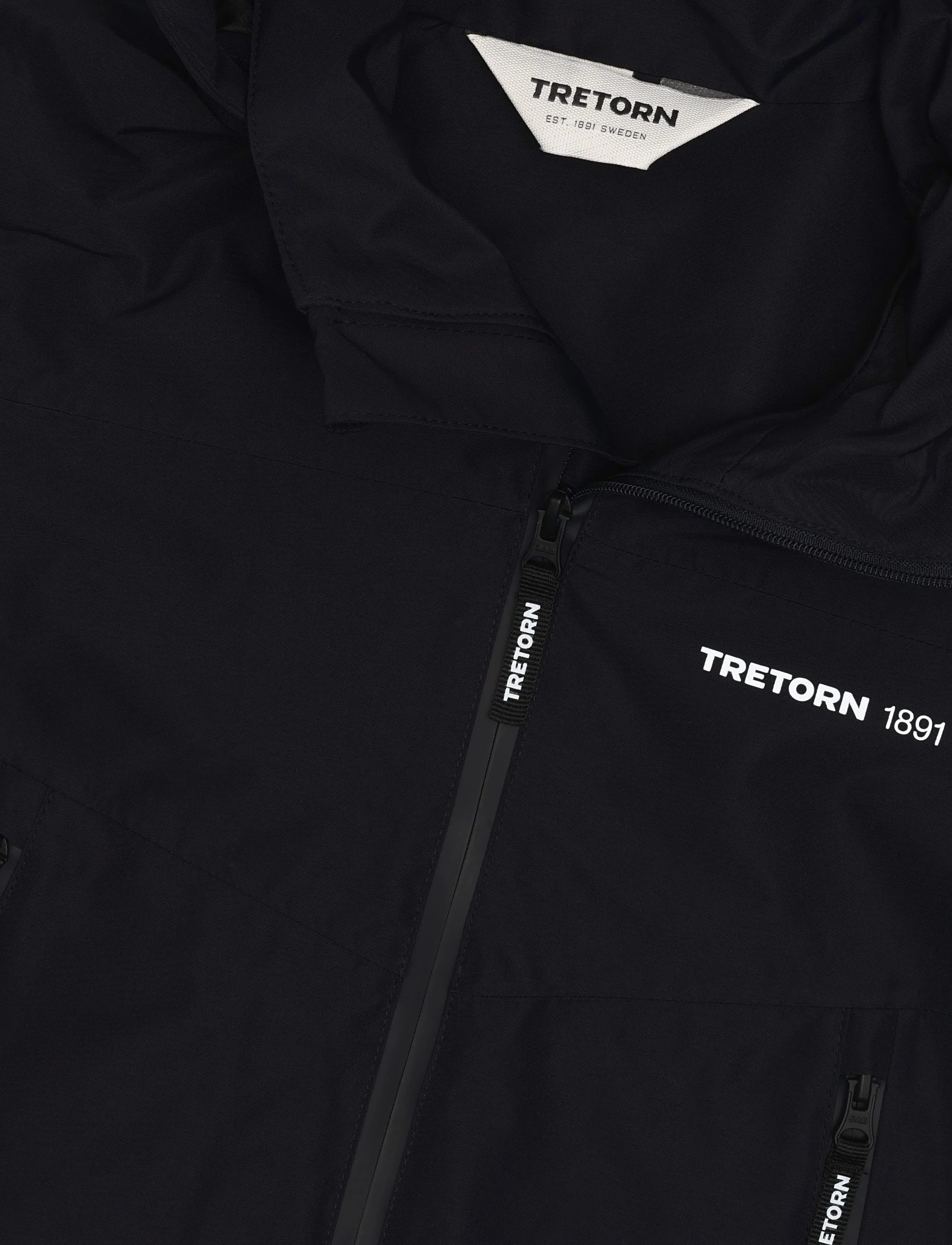 Tretorn - STORM SHELL JACKET - shell & rain jackets - 059/black - 2