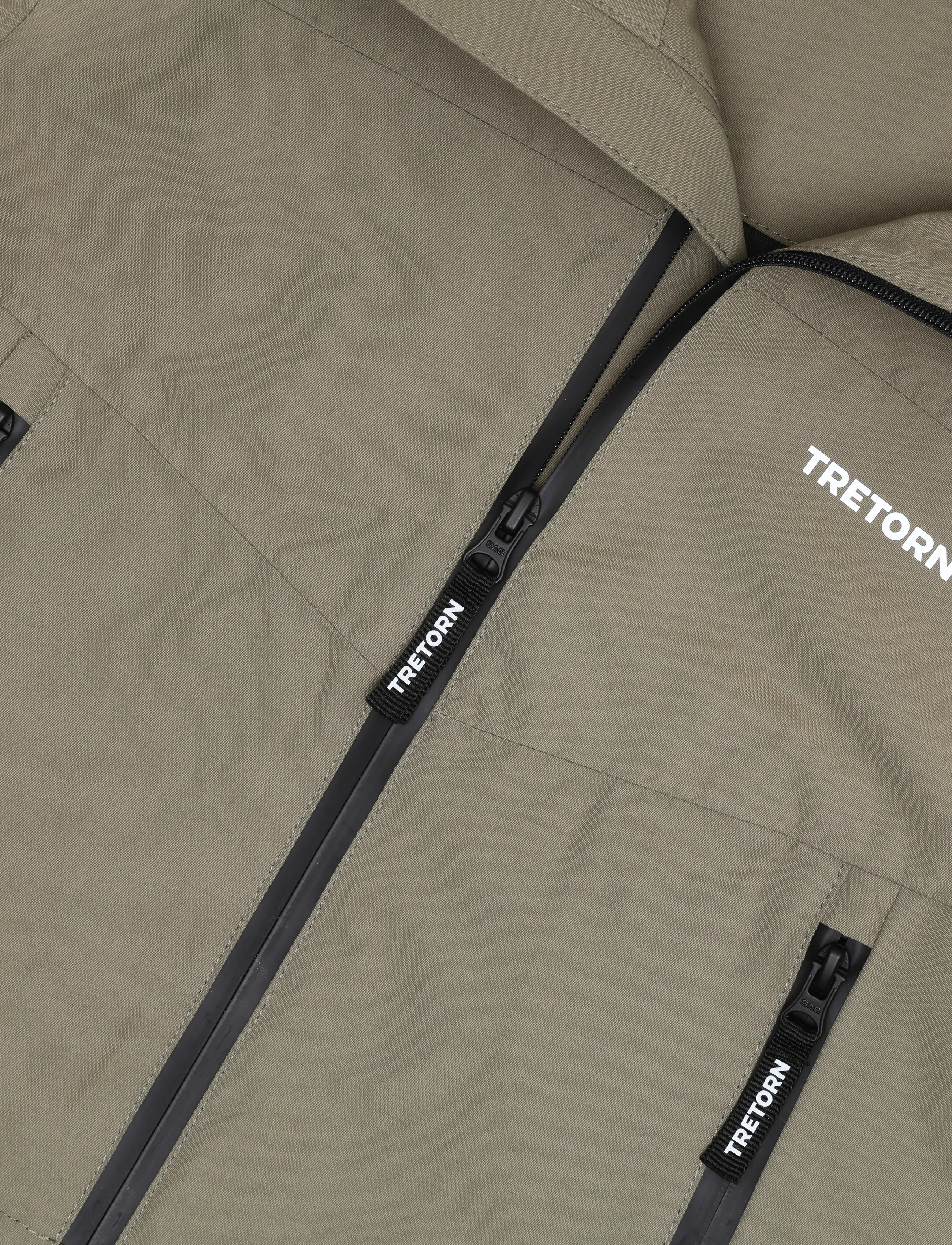 Tretorn - STORM SHELL JACKET - 533/smokey olive - 2