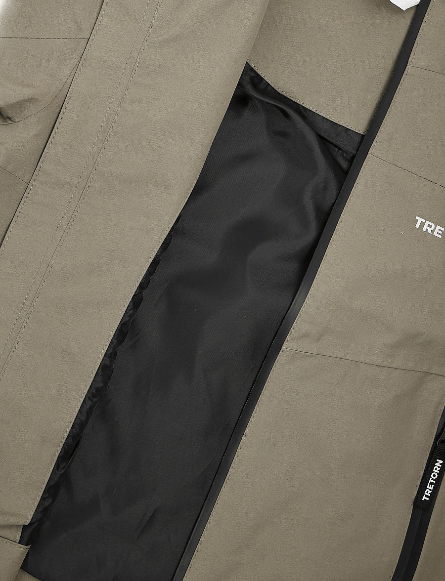 Tretorn - STORM SHELL JACKET - 533/smokey olive - 4