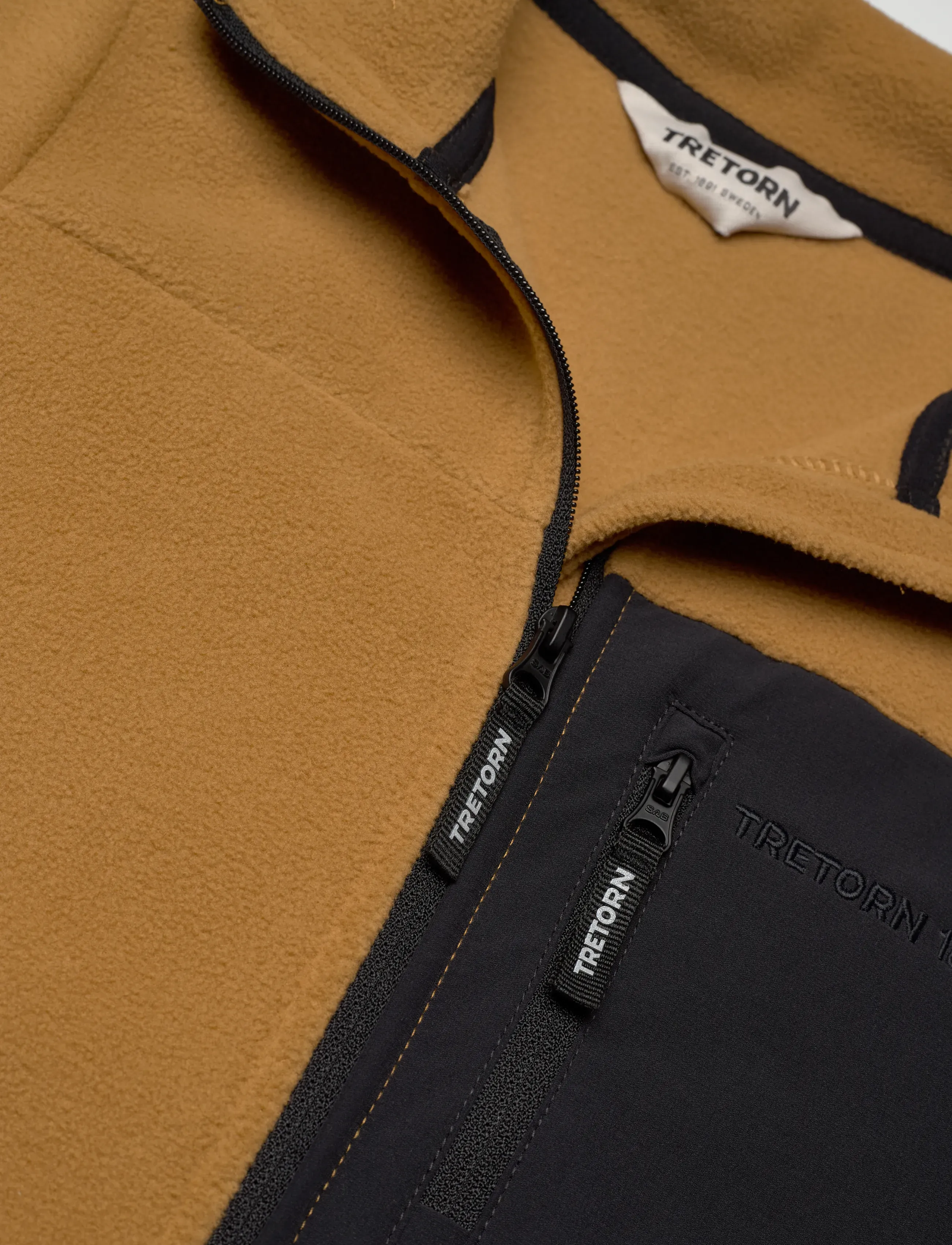 Tretorn - NORTH MICRO FLEECE JACKET - isolerede jakker - 215/cumin - 2