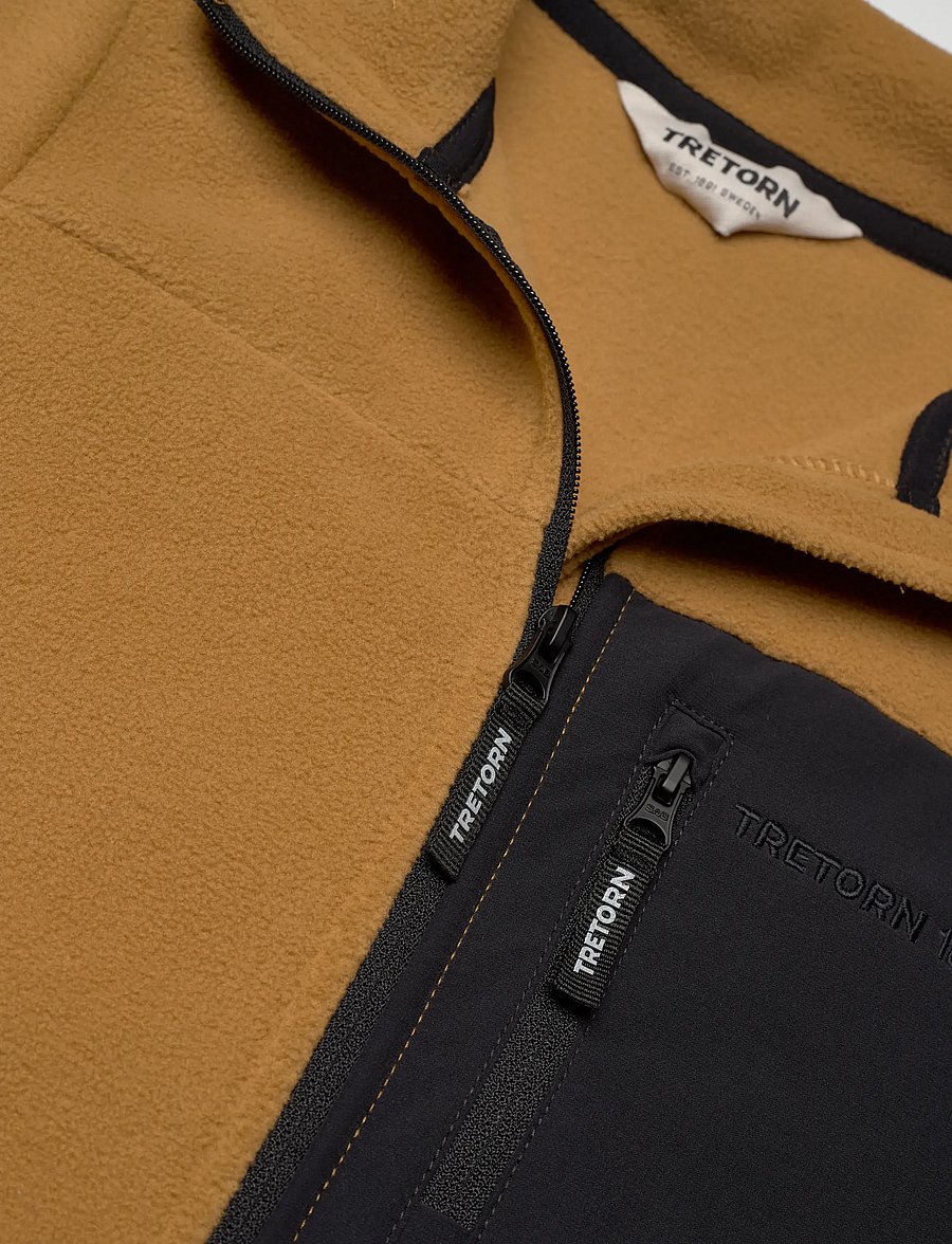 Tretorn - NORTH MICRO FLEECE JACKET - isolerede jakker - 215/cumin - 2