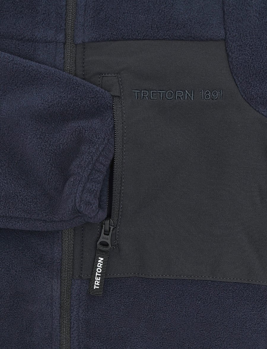 Tretorn - NORTH MICRO FLEECE JACKET - paksud joped - 419/deep navy - 3