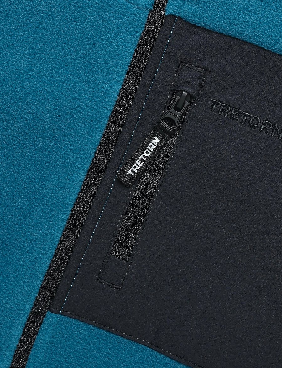 Tretorn - NORTH MICRO FLEECE JACKET - isolerede jakker - 426/moroccan blue - 2
