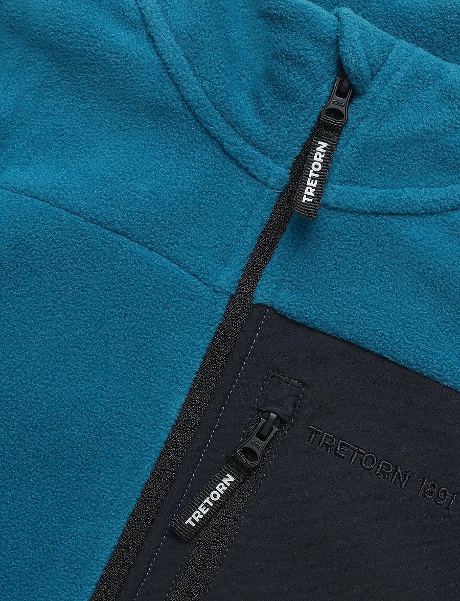 Tretorn - NORTH MICRO FLEECE JACKET - isolerede jakker - 426/moroccan blue - 3