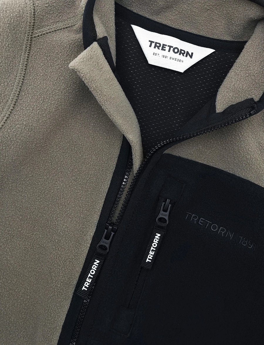 Tretorn - SCOUT WIND FLEECE JACKET - paksud joped - 533/smokey olive - 2