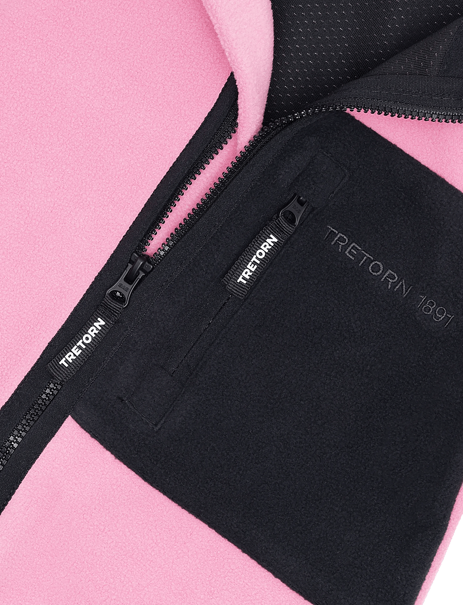 Tretorn - SCOUT WIND FLEECE JACKET - 719/chateau rose - 3