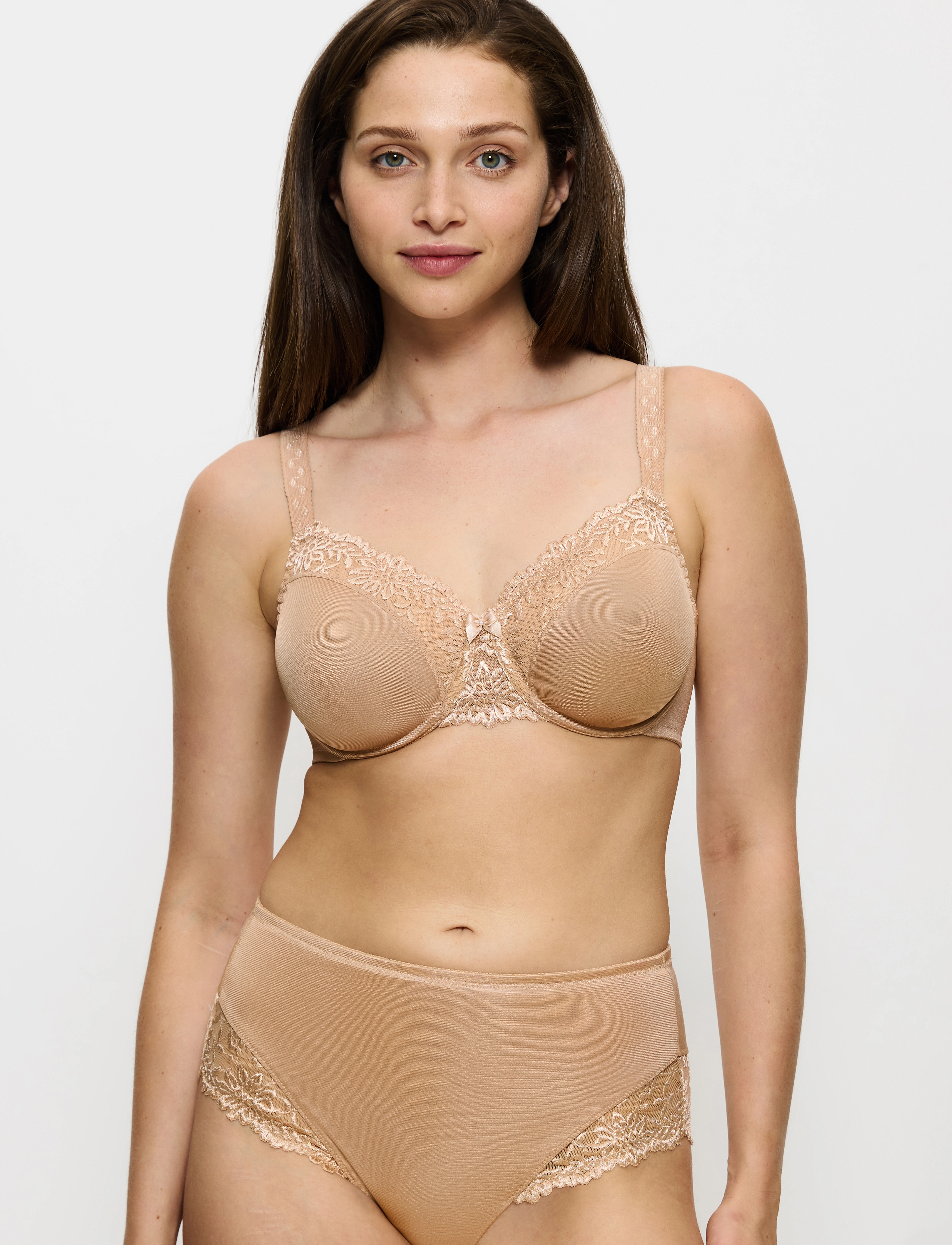 Triumph Ladyform Soft W X, 85 E, Bras & Oberteile, Beige - Full Cup Bras, Frauen