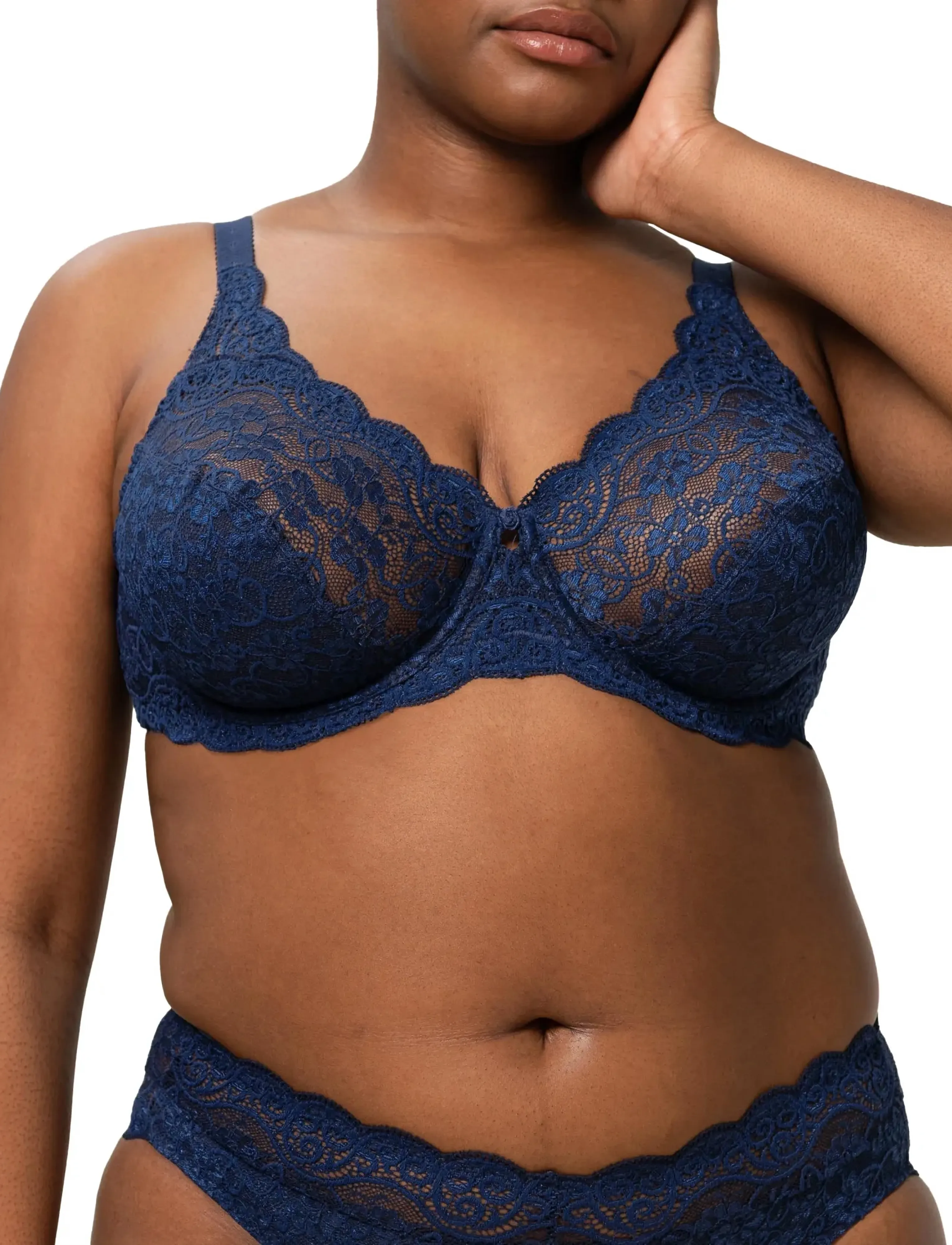 Triumph Amourette 300 W X, 90 E, Bras & Oberteile, Blau - Wired Bras, Frauen
