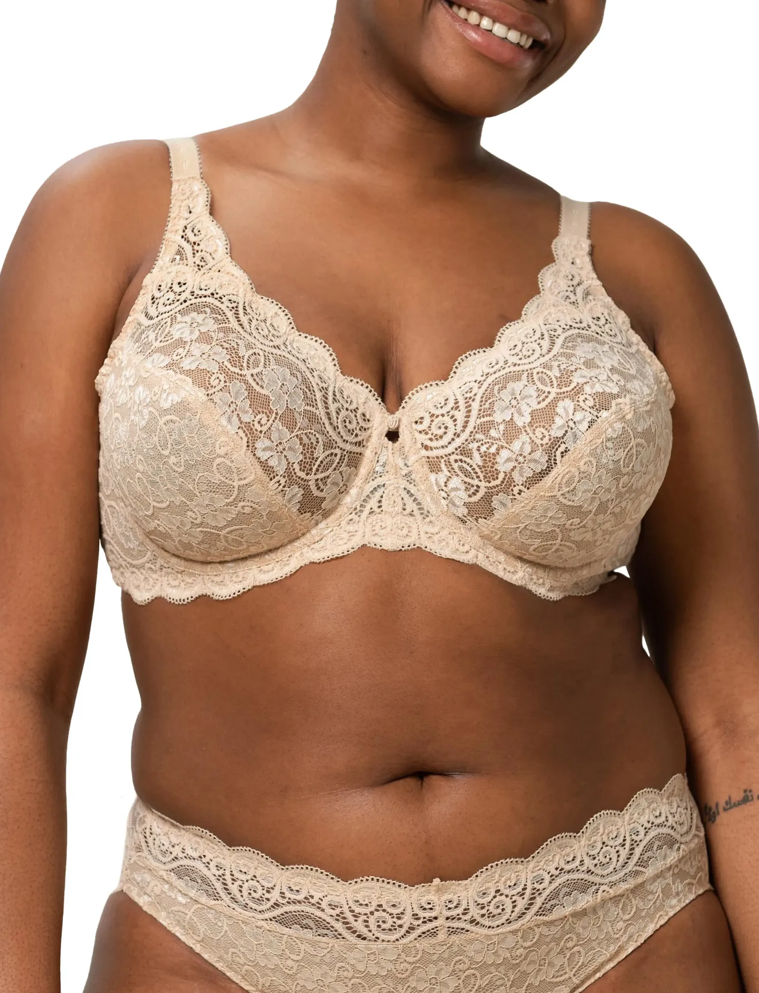 Triumph Amourette 300 W X, 75 C, Bras & Oberteile, Beige - Wired Bras, Frauen