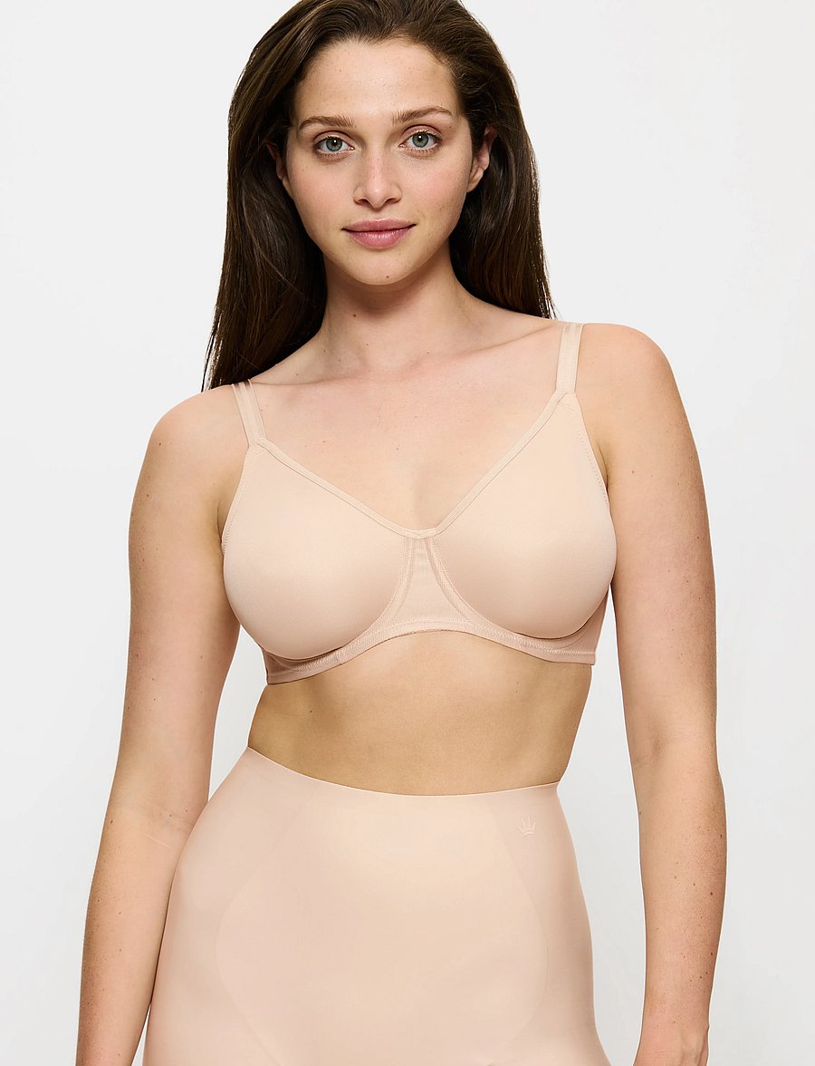 Triumph - Urban Minimizer W X - traadiga rinnahoidjad - nude beige - 0