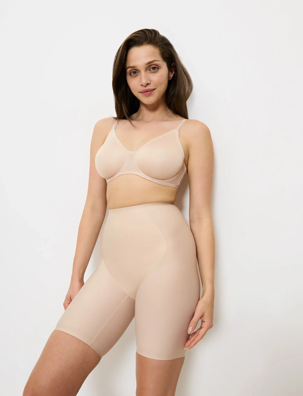 Triumph - Urban Minimizer W X - t-särkide rinnahoidjad - nude beige - 3