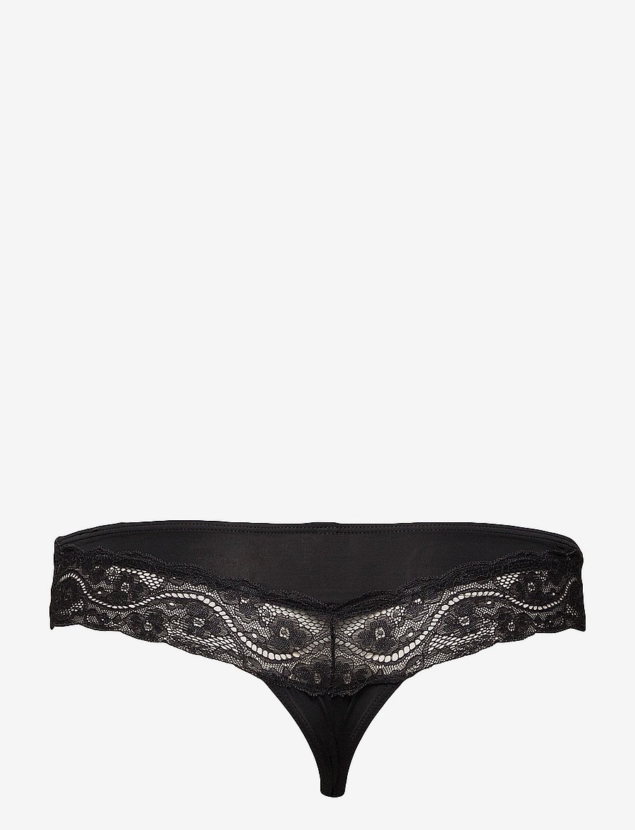 Triumph - Lovely Micro Brazilian String - stringu biksītes - black - 2