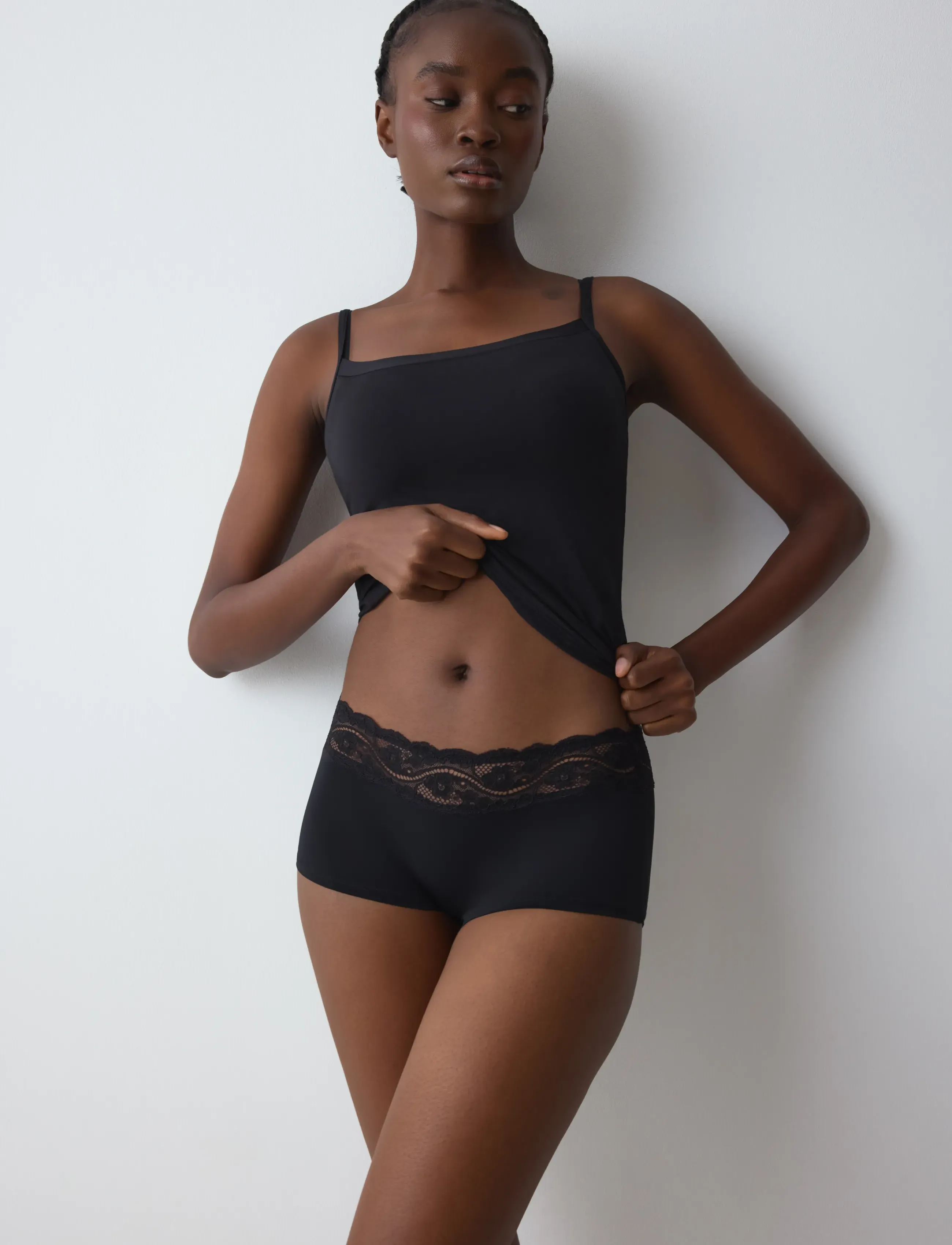 Triumph - Lovely Micro Short - hipster & boyshorts - black - 4