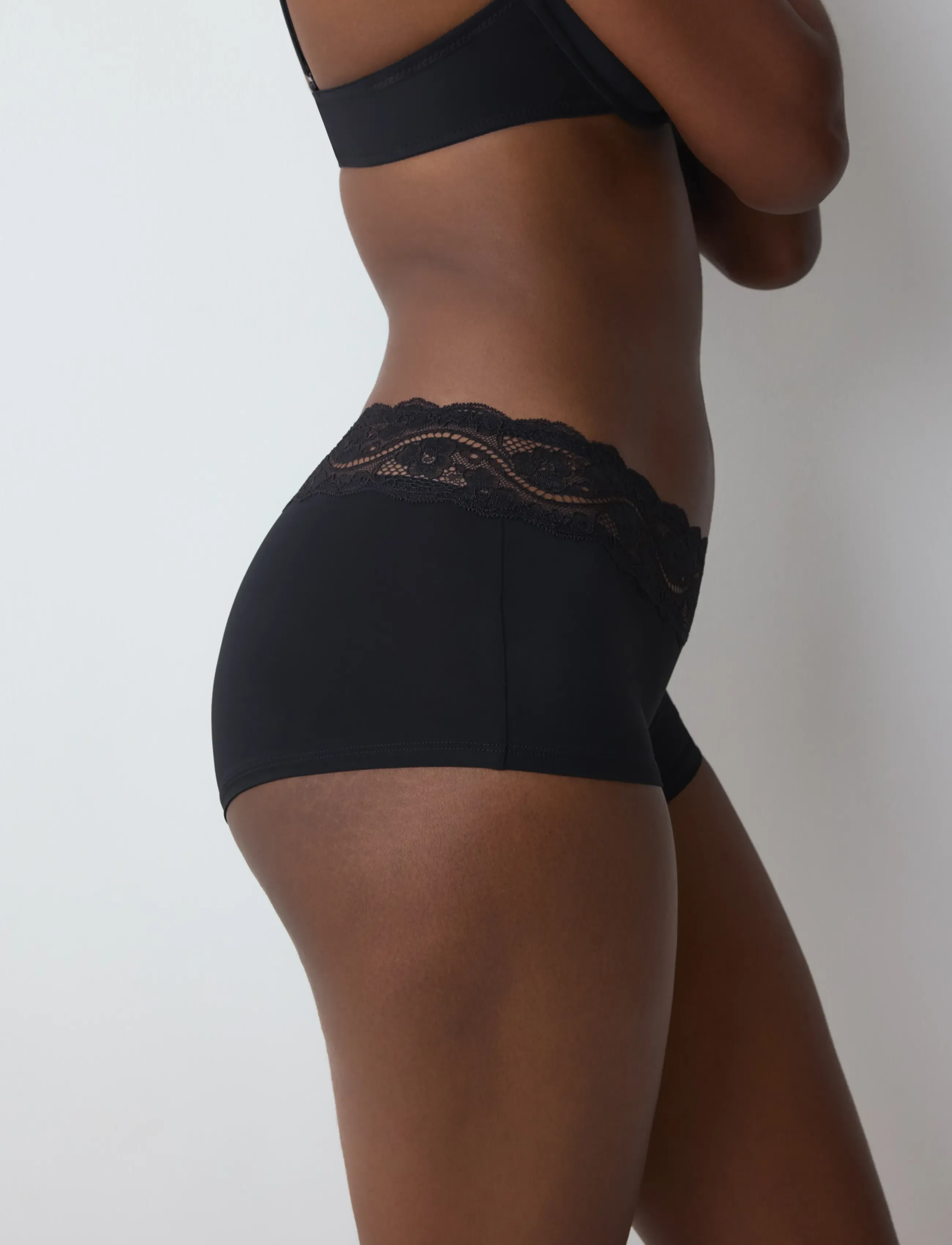 Triumph - Lovely Micro Short - hipster & boyshorts - black - 5