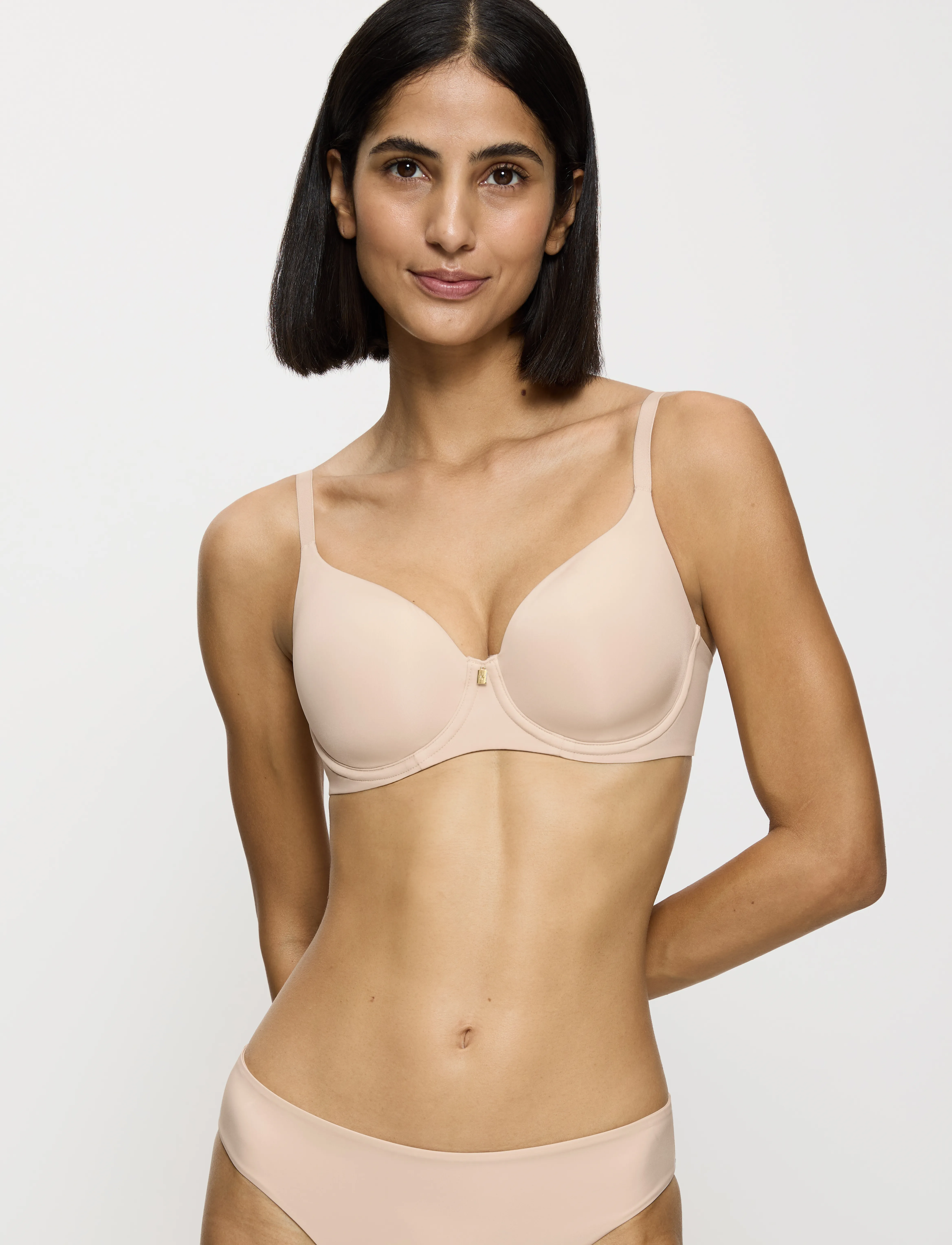 Triumph Body Make-Up Essentials Wp, Kvinder, Polstret BH, Beige, Str: 75 F
