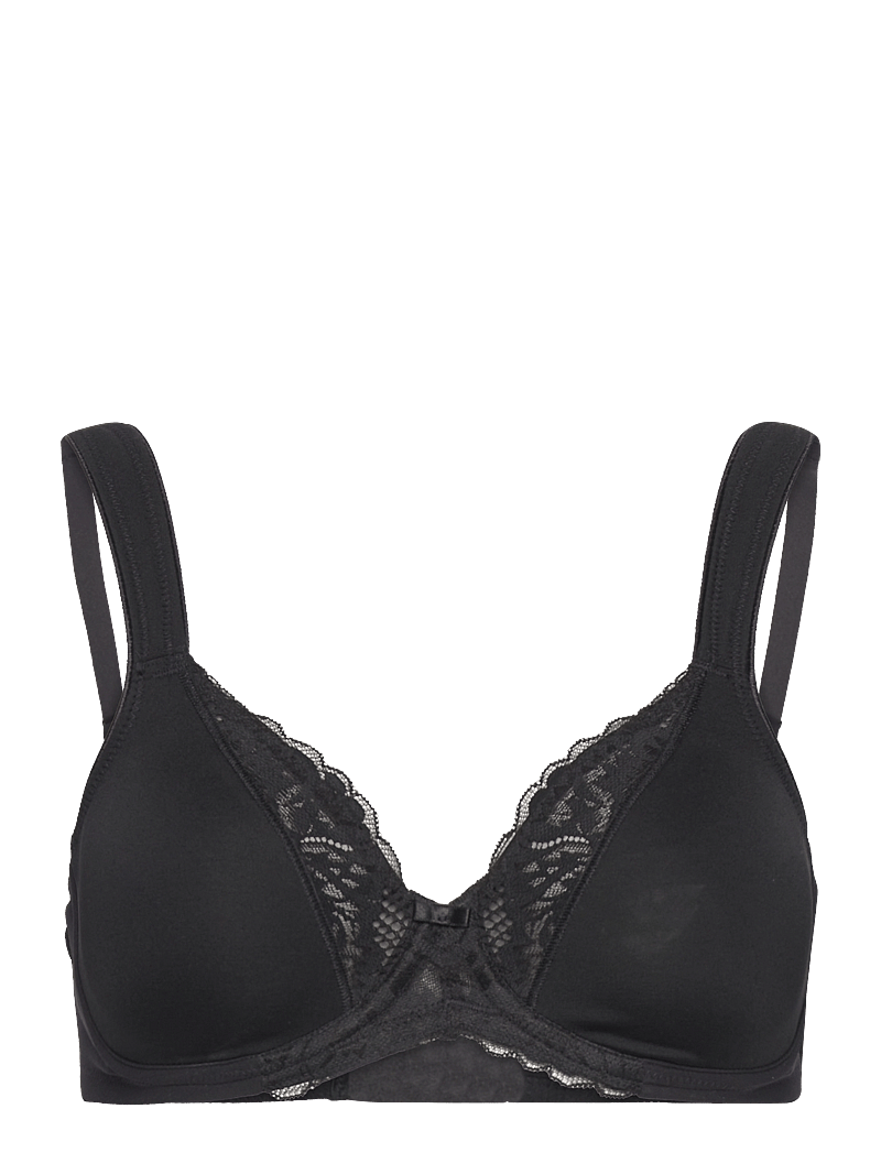 Triumph - Modern Lace+Cotton W - vollschalen-bh - black - 0