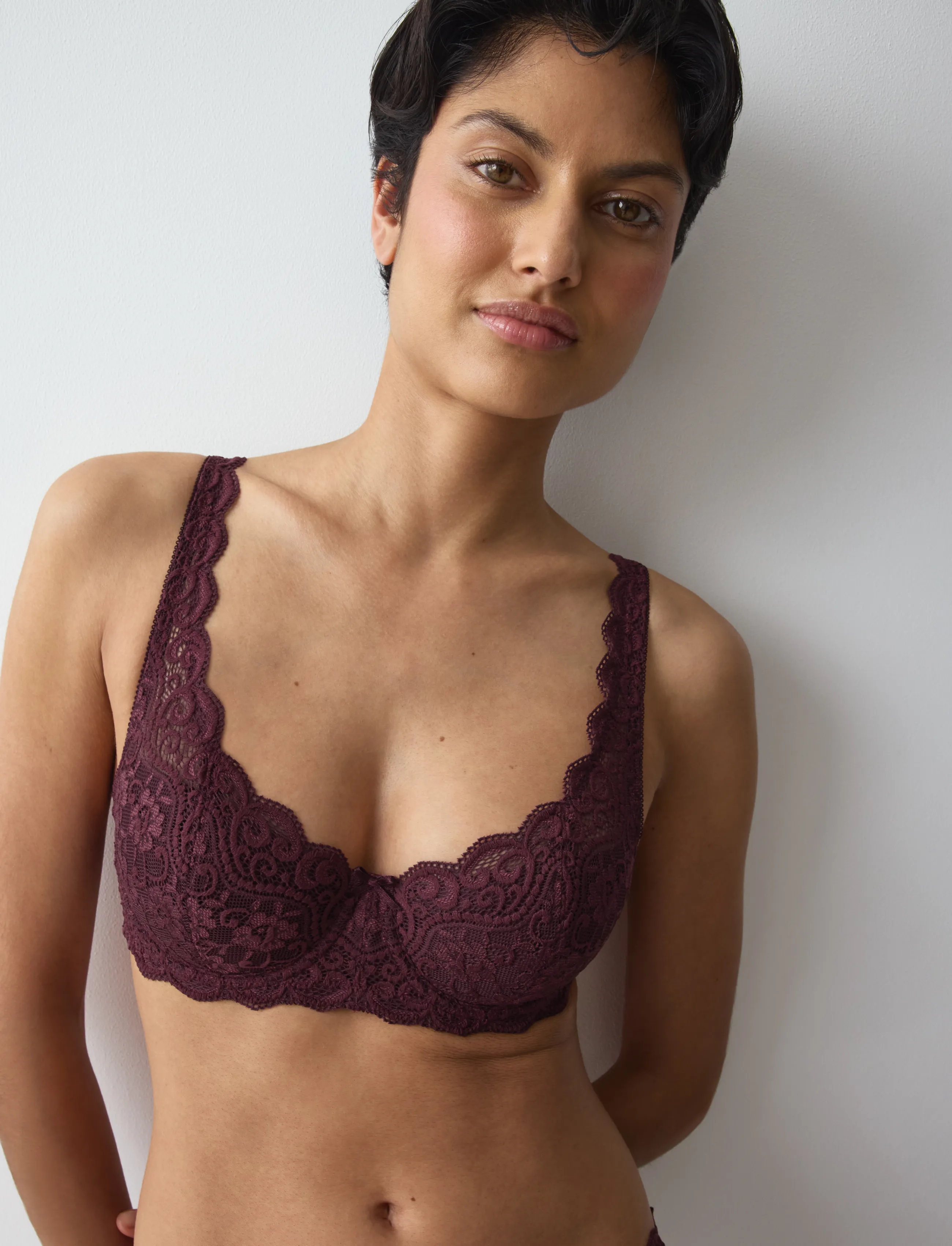 Triumph - Amourette WHP - tugikaartega rinnahoidjad - claret - 4