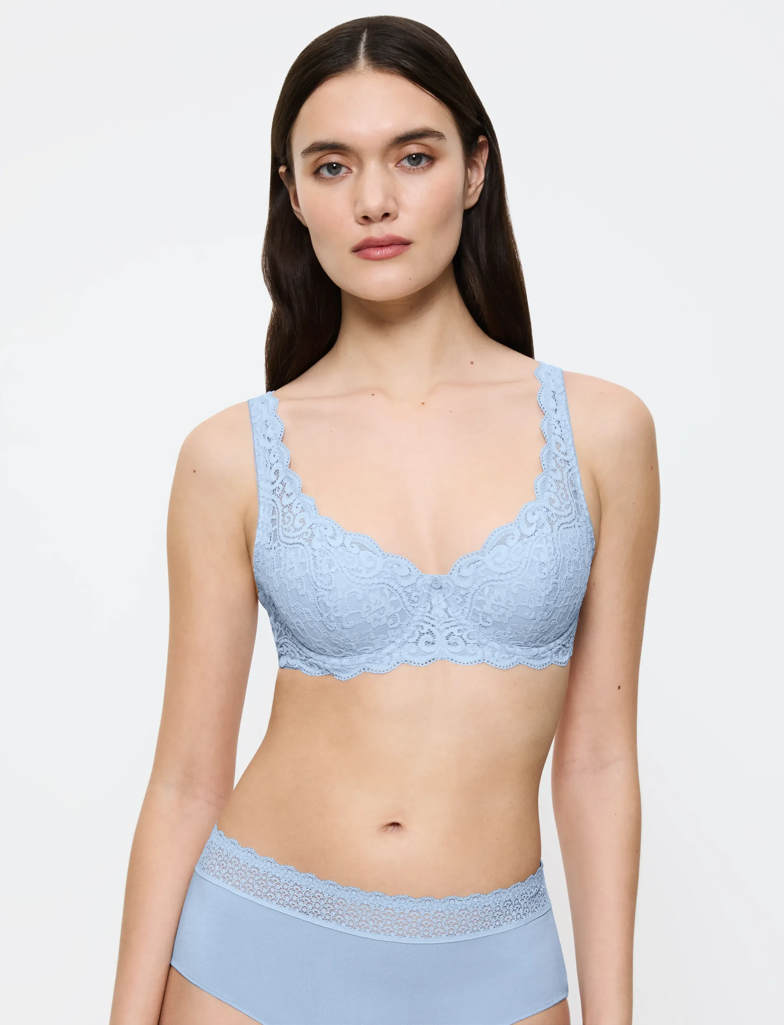 Triumph Amourette Whp, 90 F, Blue, Bh'Er & Toppe > Plunge-Bh'Er, Dame