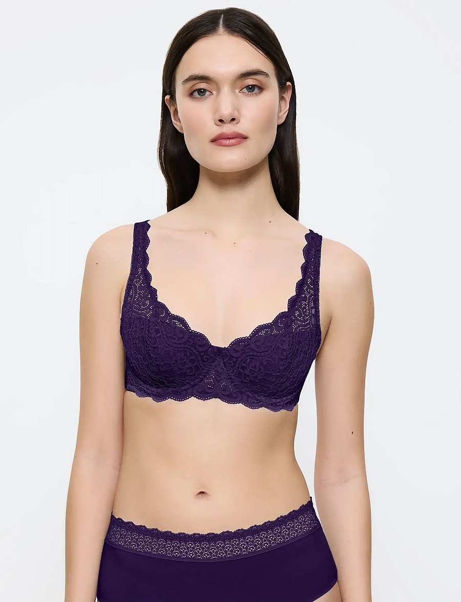 Triumph - Amourette WHP - traadiga rinnahoidjad - royal purple - 0