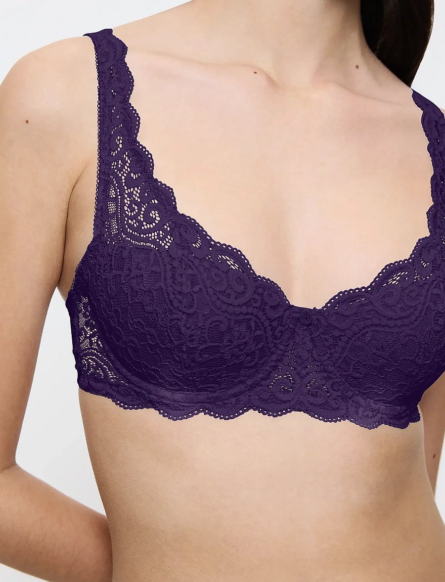 Triumph - Amourette WHP - traadiga rinnahoidjad - royal purple - 3