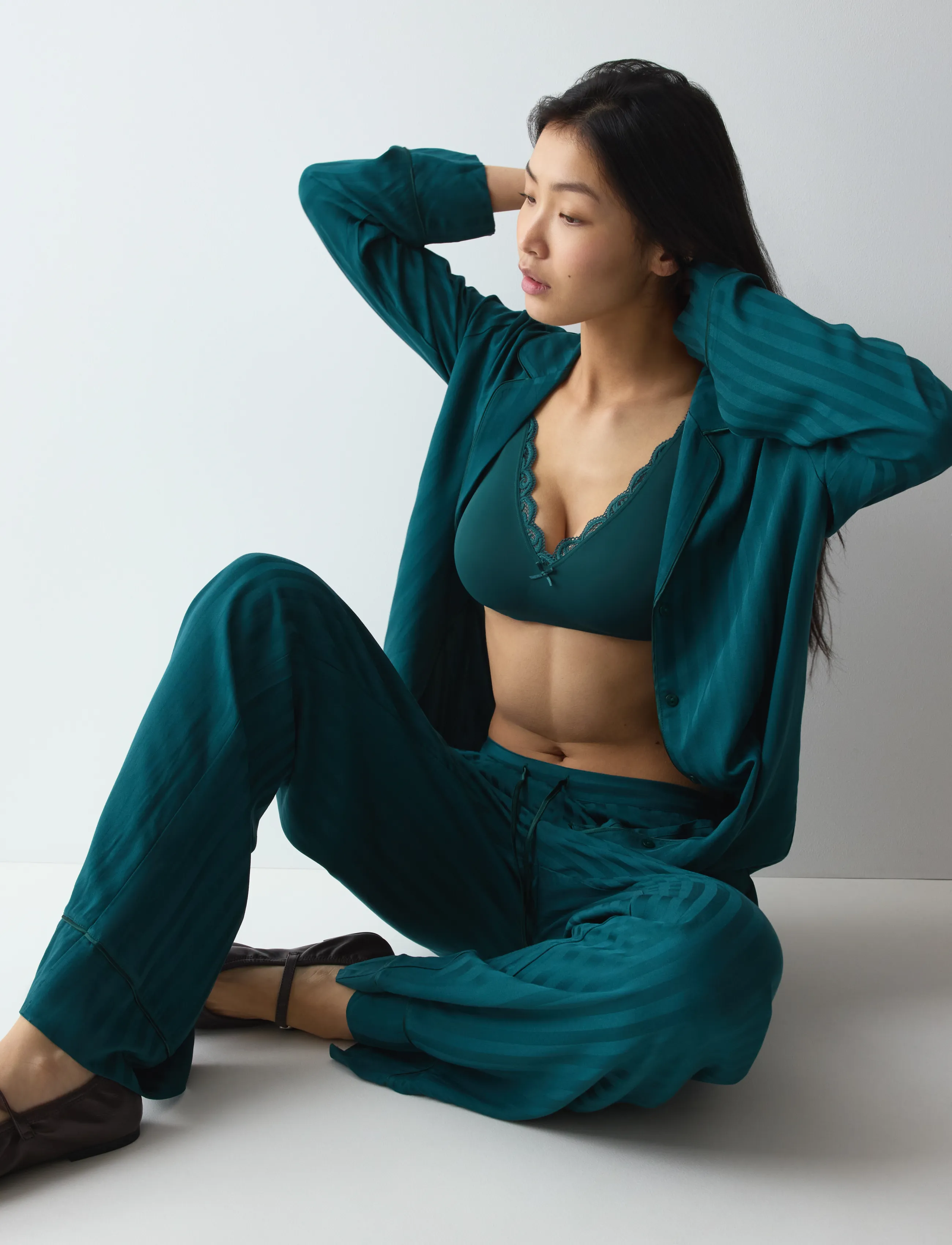 Triumph - Amourette N01 - bügellose bhs - teal green - 5