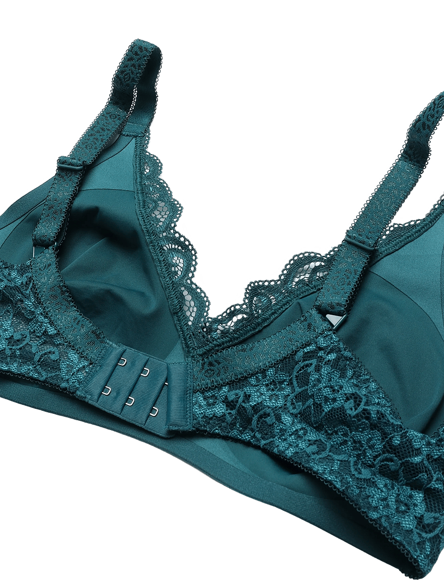 Triumph - Amourette N01 - bh'er uden bøjle - teal green - 3