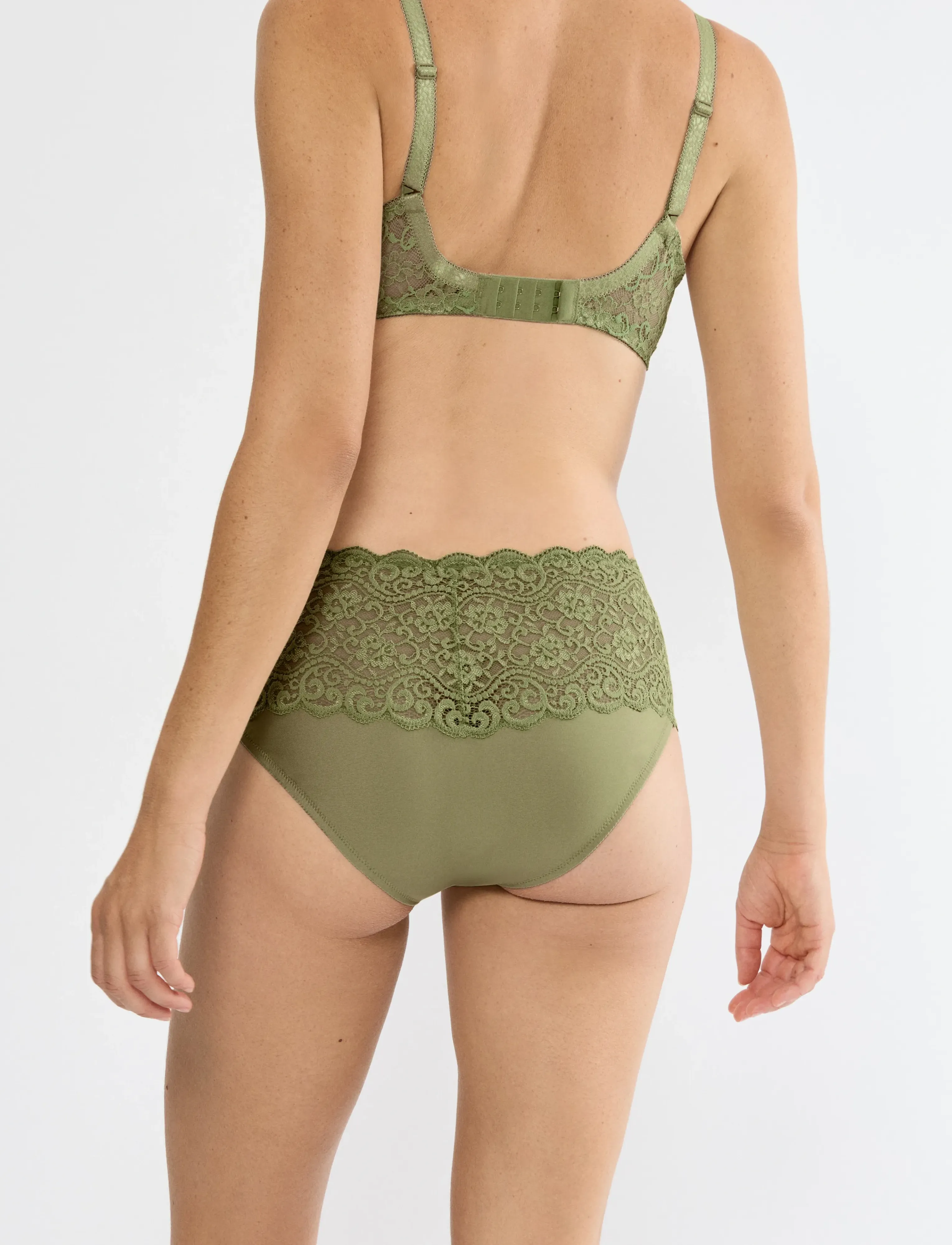 Triumph - Amourette Maxi - midi & maxi slips - olive gold - 2