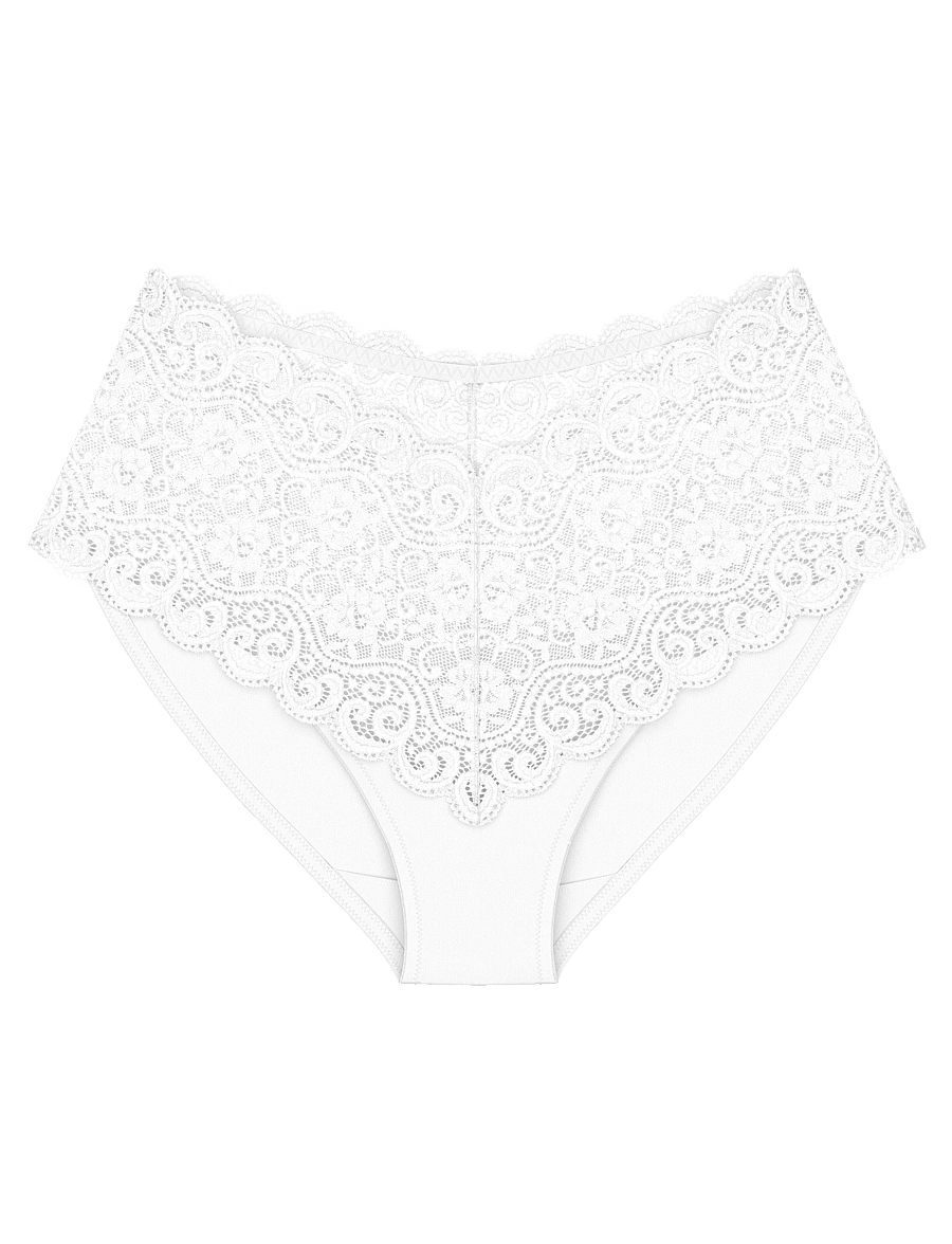 Triumph - Amourette Maxi - midi & maxi trusser - white - 1