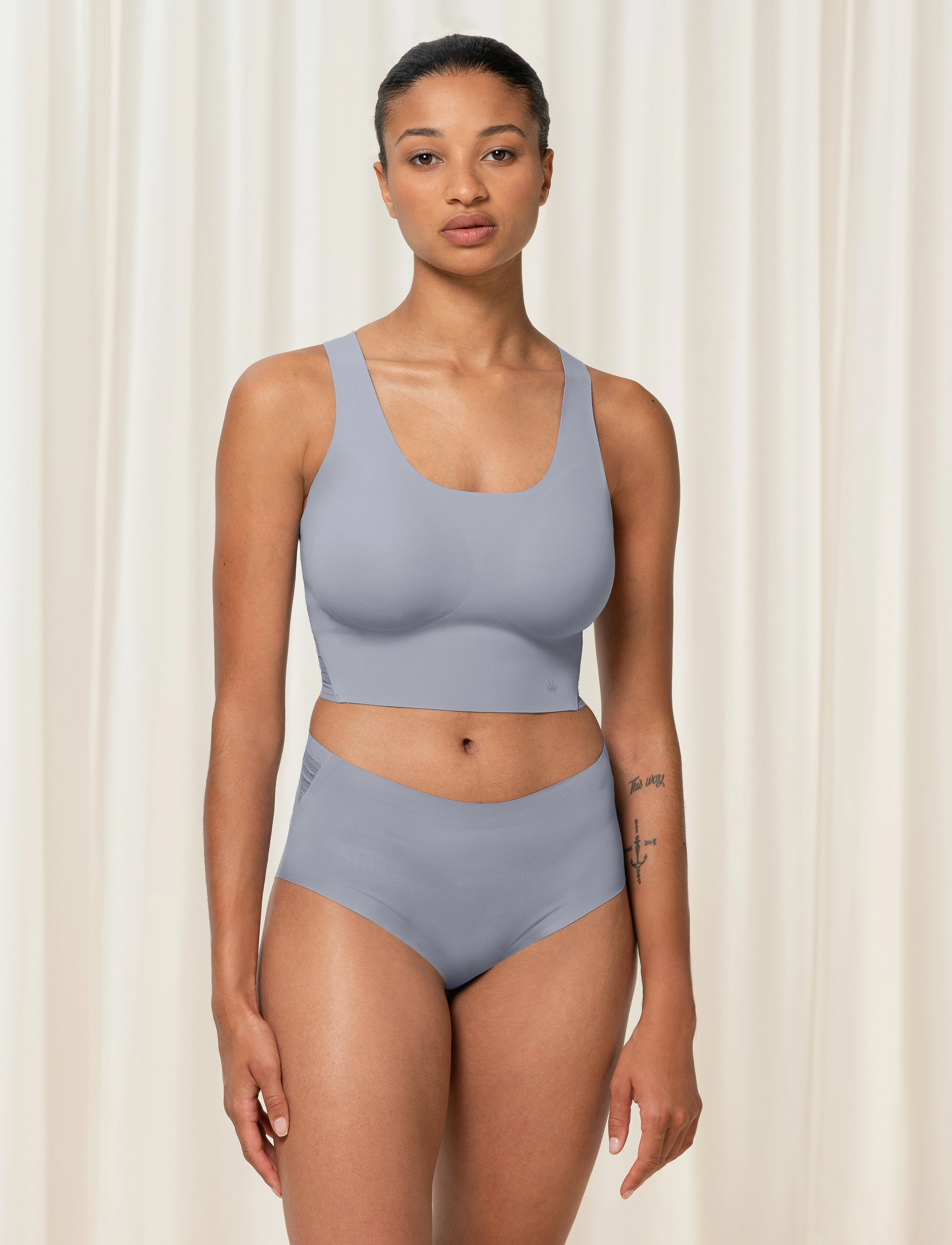 Triumph - Flex Smart Maxi EX - seamless trosor - morandi grey - 4