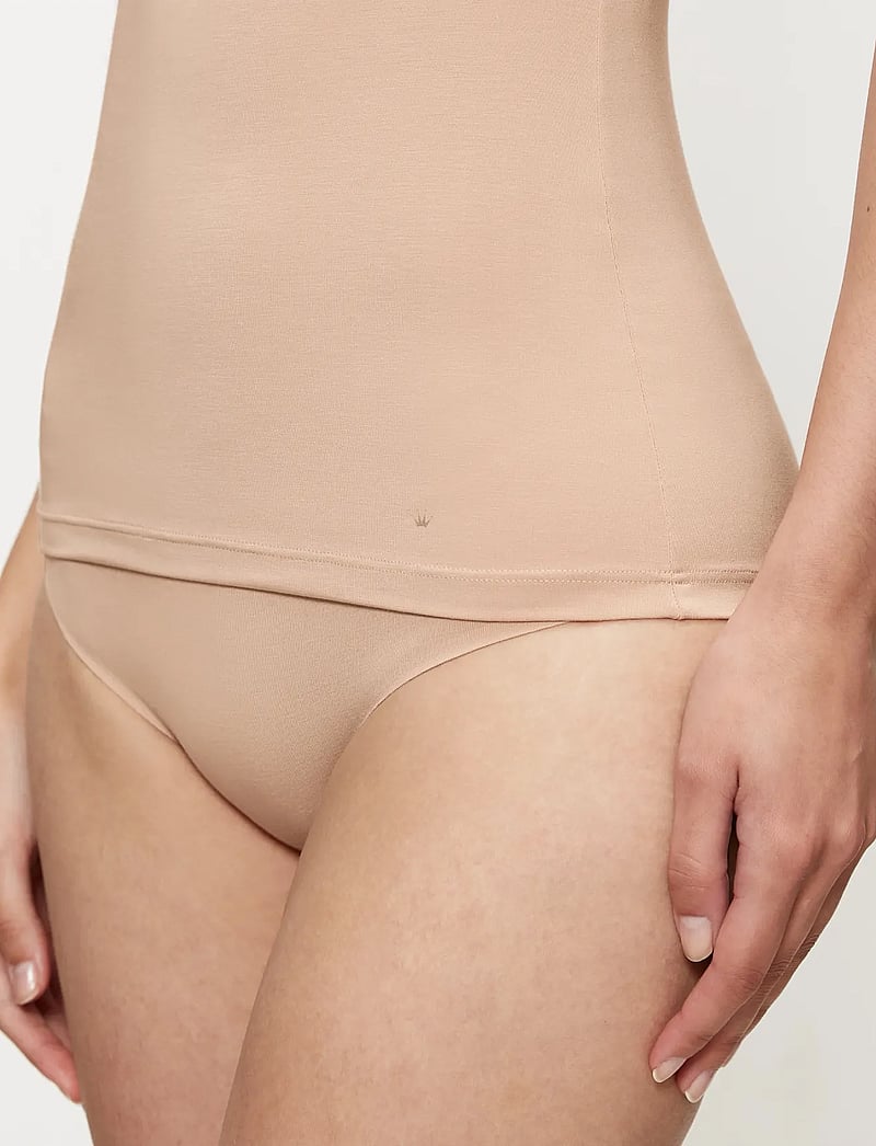 Triumph - Smart Natural Shirt - oberteile - neutral beige - 3