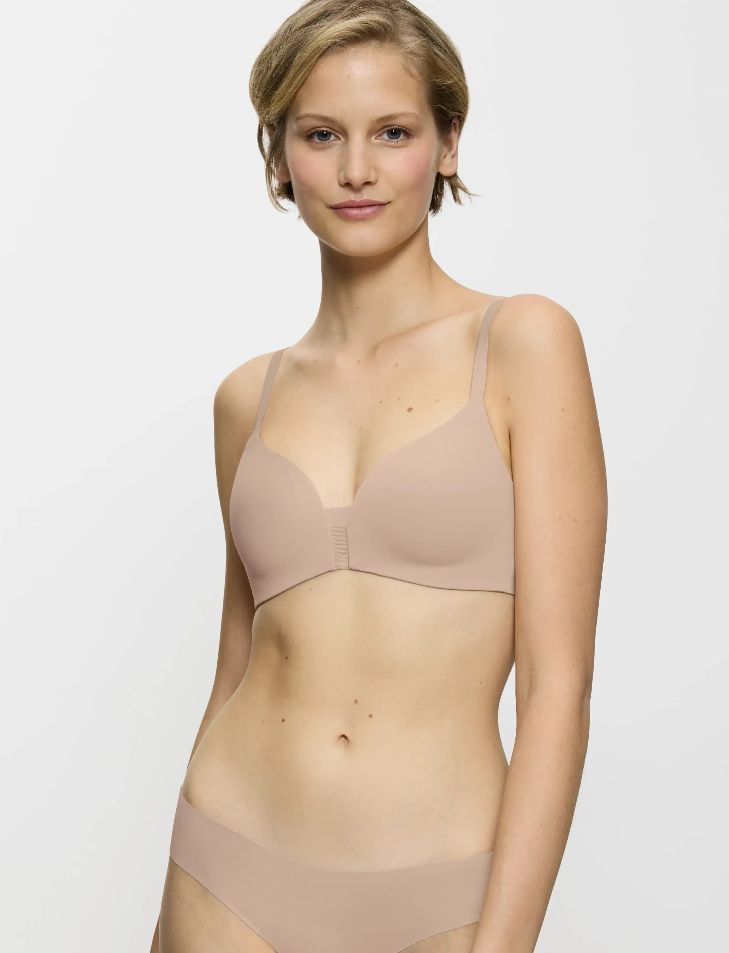 Triumph Flex Smart P Ex, 2, Soft Bras, Beige - Non Wired Frauen