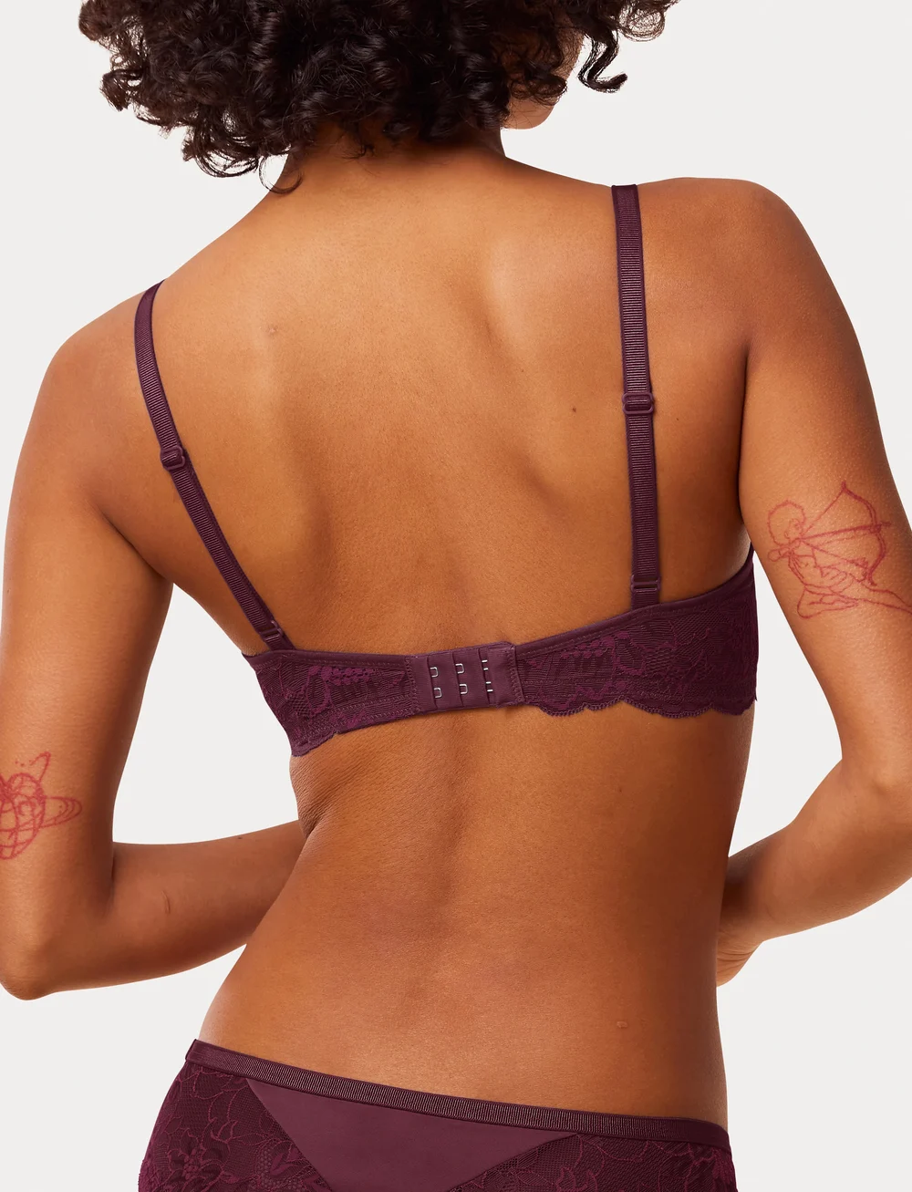 Triumph - Amourette Charm T W02 - push up bhs - deep burgundy - 2