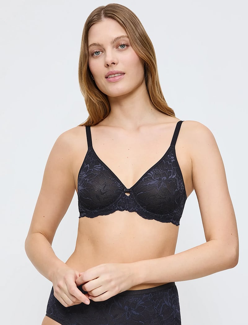 Triumph - Amourette Charm T W02 - push up bh'er - ink gray - 0