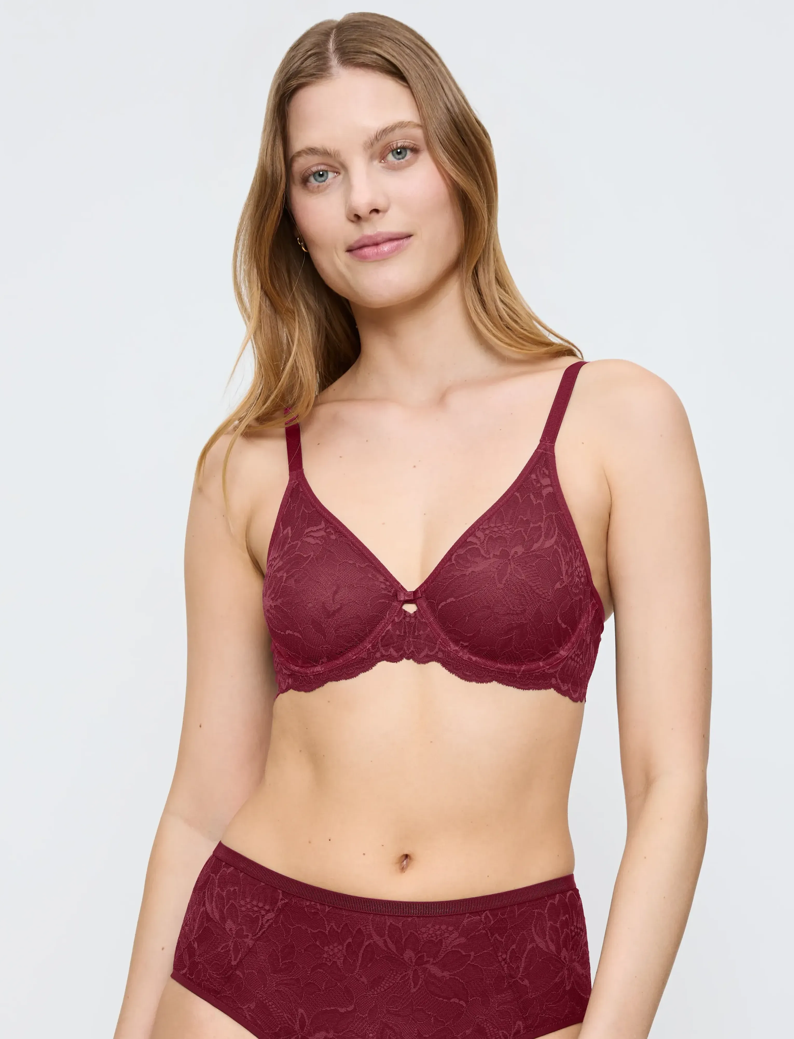 Triumph Amourette Charm T W02 - Bielizna - SWEET MARSALA / red