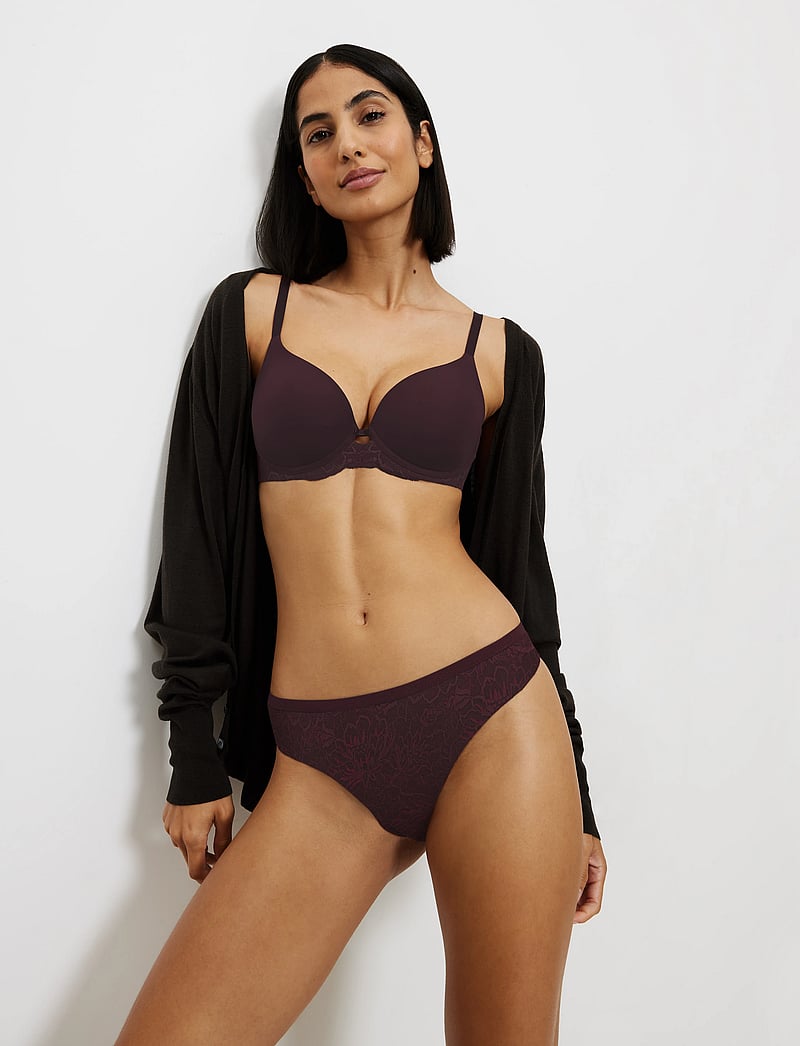 Triumph - Amourette Charm T WHP01 - t-shirt bhs - deep burgundy - 3