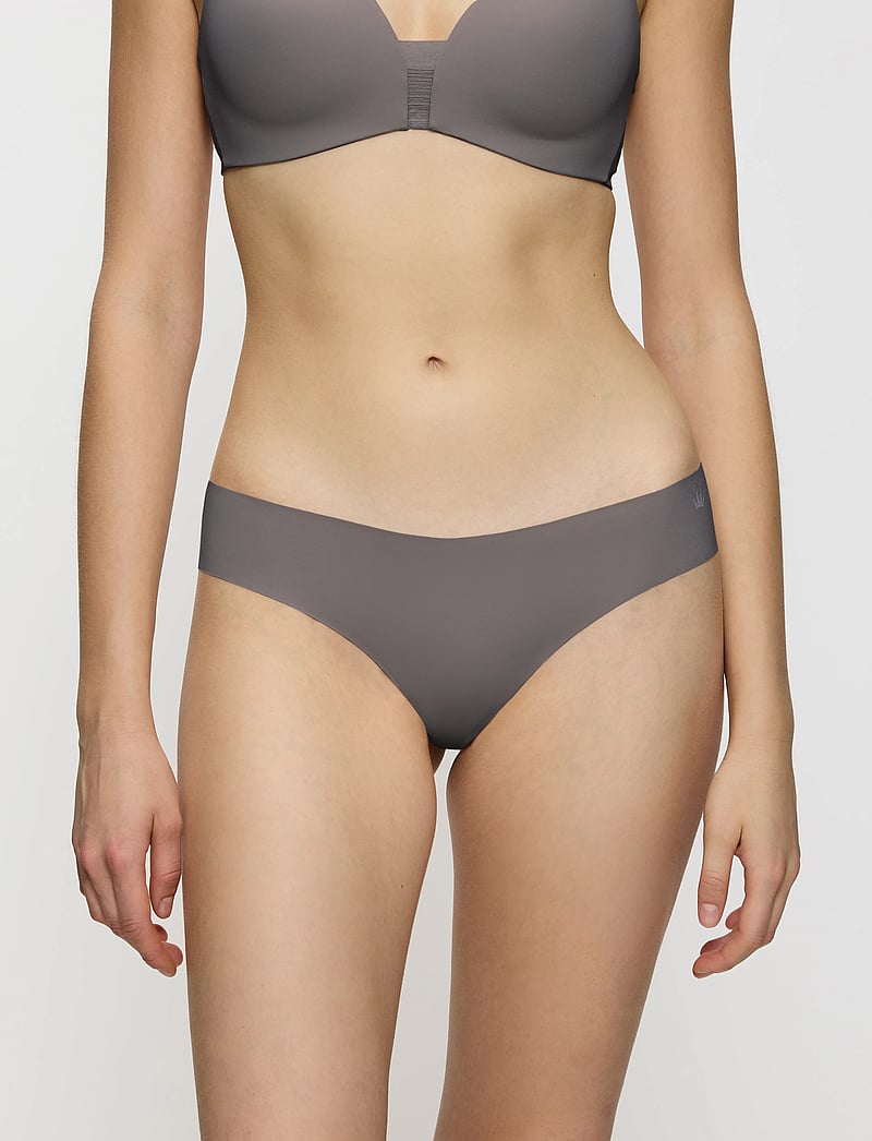 Triumph - Flex Smart Highleg Brazilian EX - seamless trosor - pigeon grey - 0