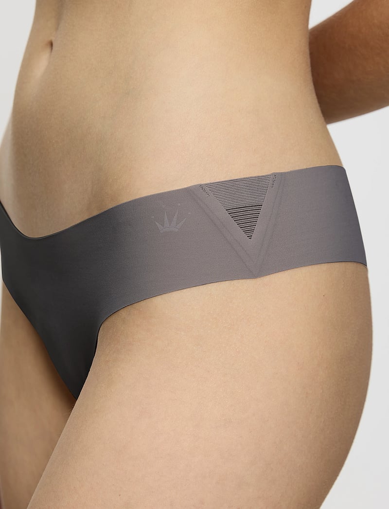 Triumph - Flex Smart Highleg Brazilian EX - seamless trosor - pigeon grey - 4