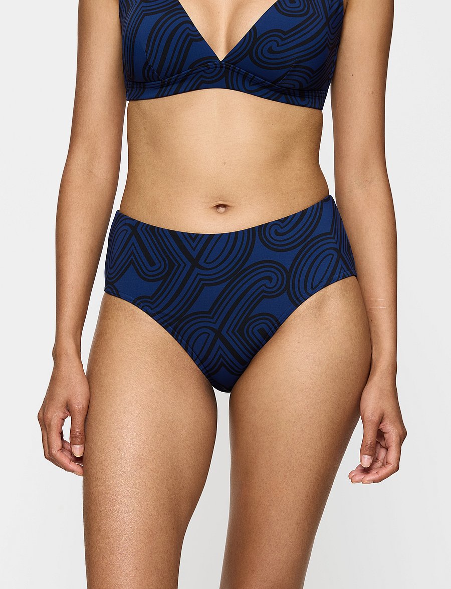 Triumph - Flex Smart Summer Maxi pt EX - bikiinipüksid - blue - dark combination - 0